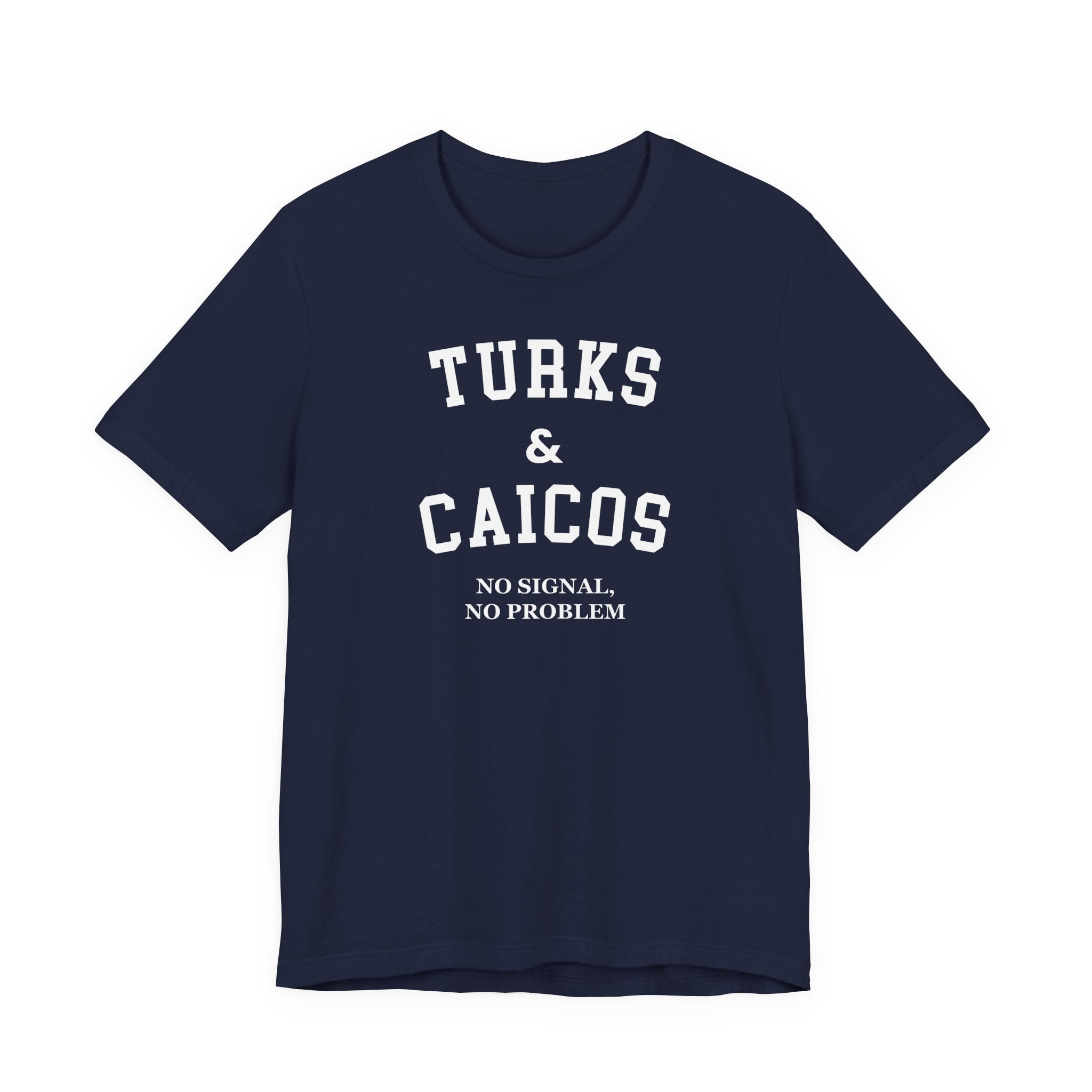 Turks & Caicos Collegiate — 100% Cotton Premium Unisex T-Shirt | BY CHARLES
