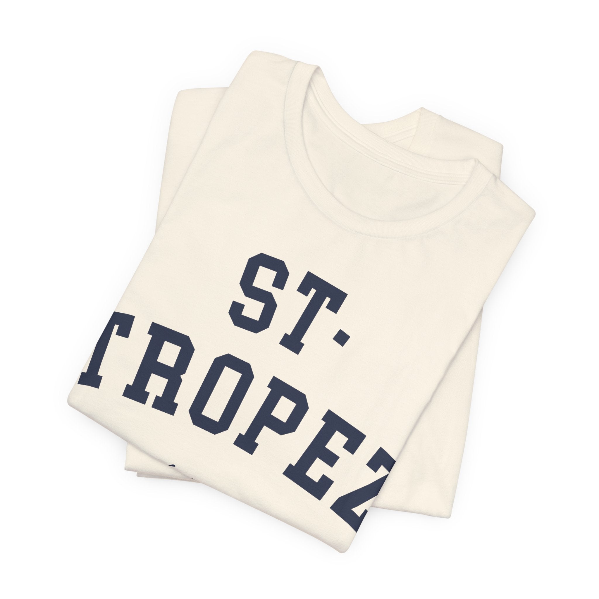 St. Tropez Collegiate — 100% Cotton Premium Unisex T-Shirt | BY CHARLES