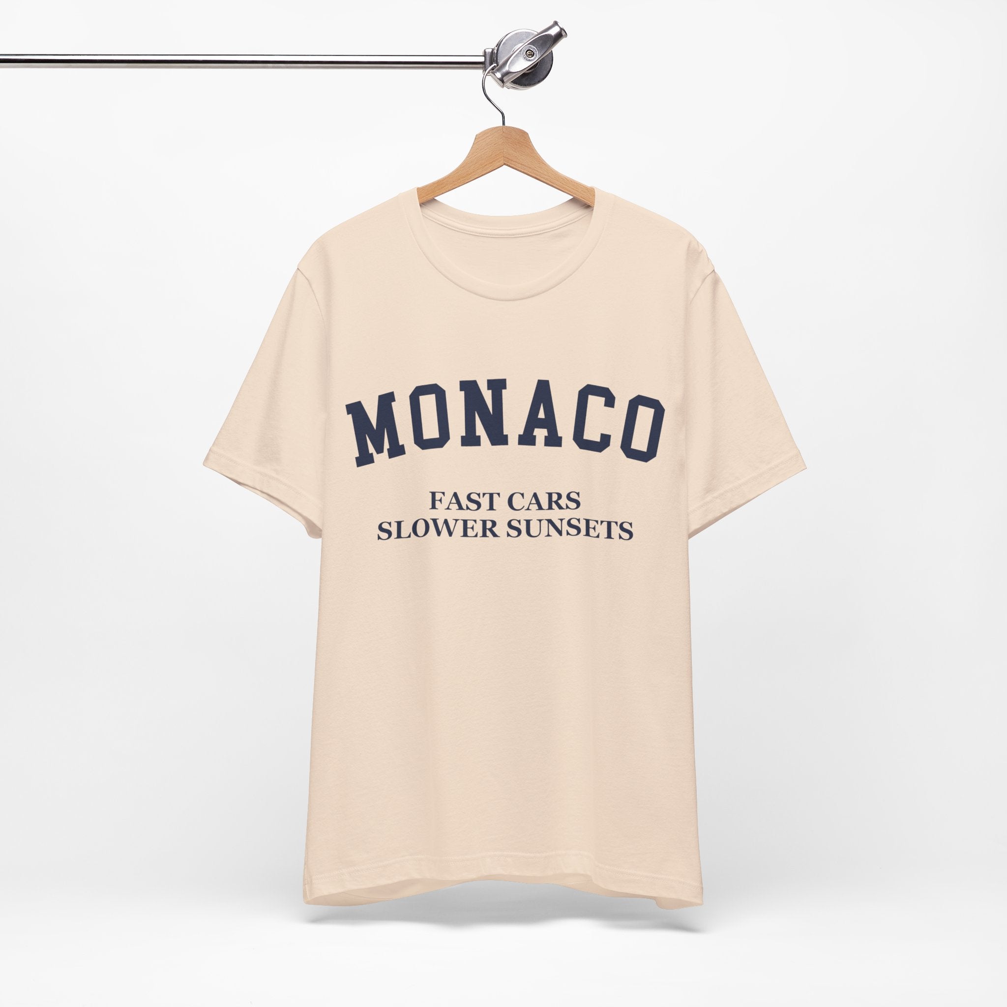 Monaco Collegiate — 100% Cotton Premium Unisex T-Shirt | BY CHARLES