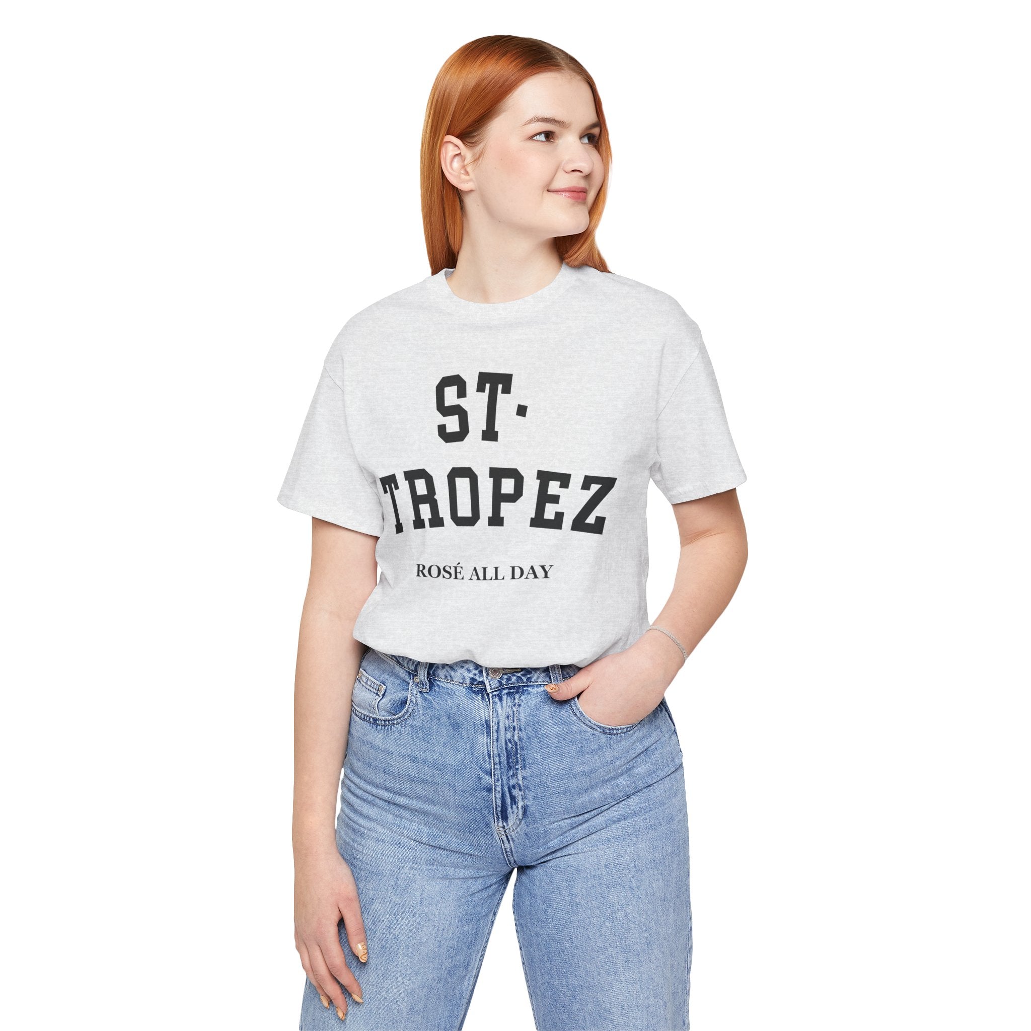 St. Tropez Collegiate — 100% Cotton Premium Unisex T-Shirt | BY CHARLES