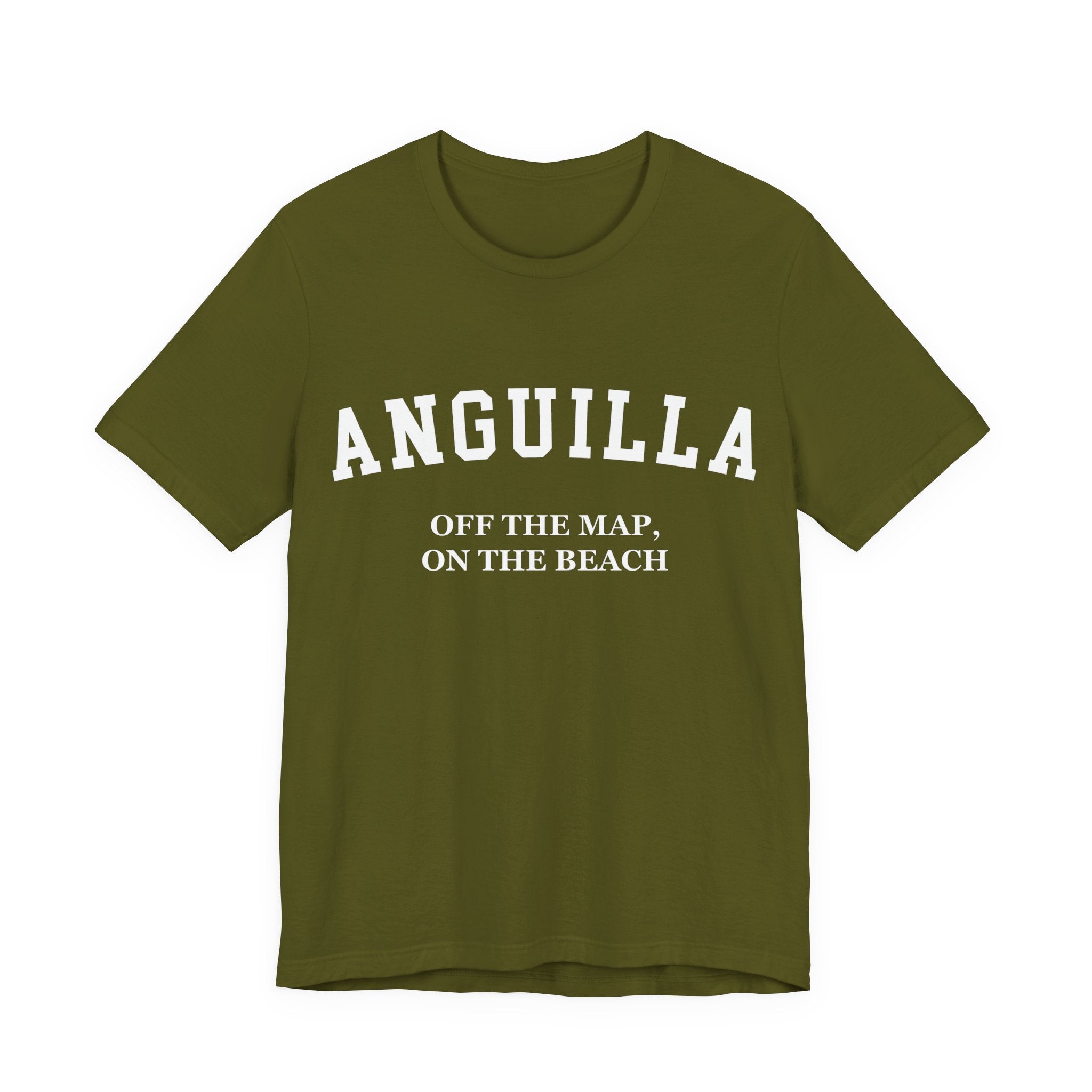 Anguilla Collegiate — 100% Cotton Premium Unisex T-Shirt | BY CHARLES