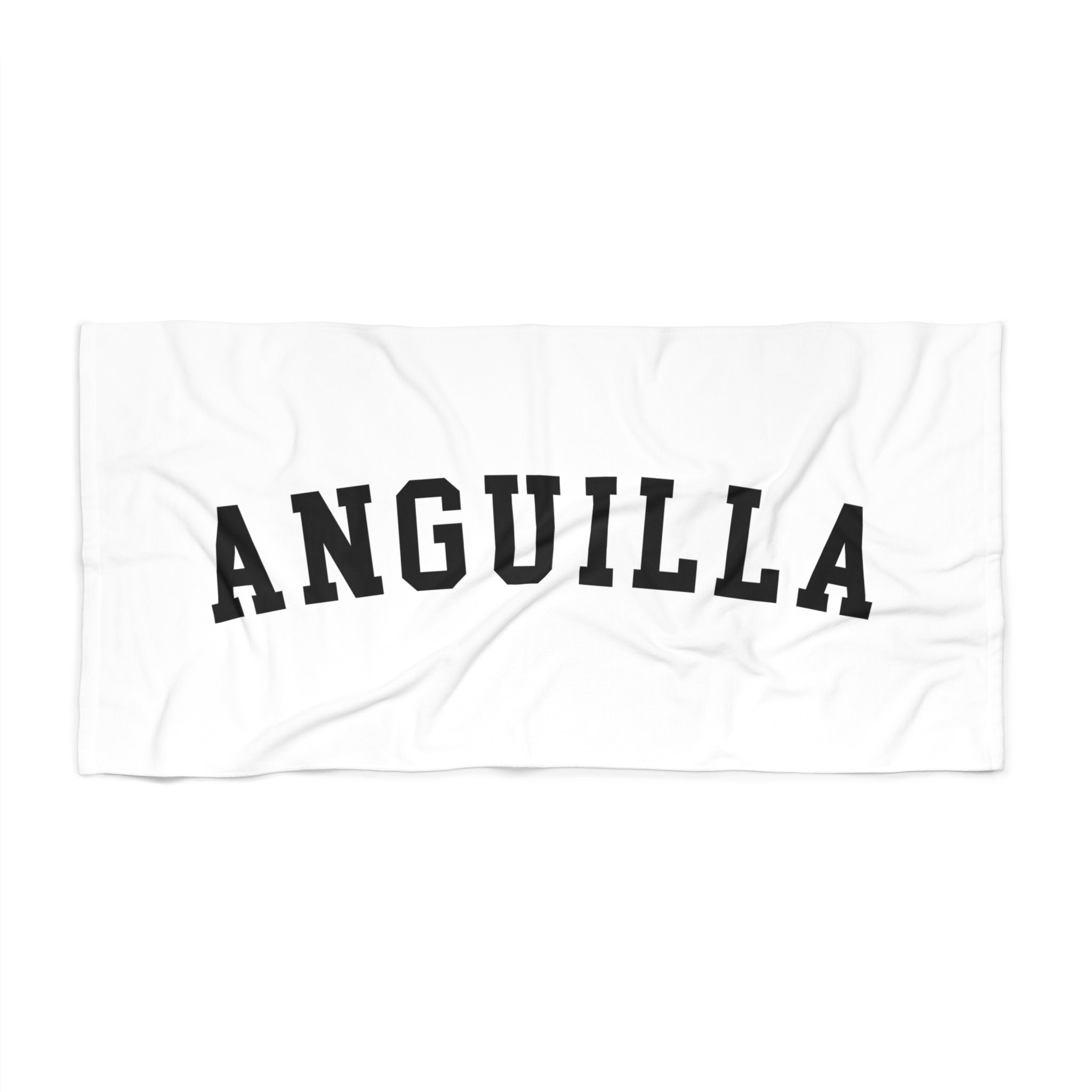 Anguilla Collegiate Series Beach Towel — Premium Oversized | BY CHARLES