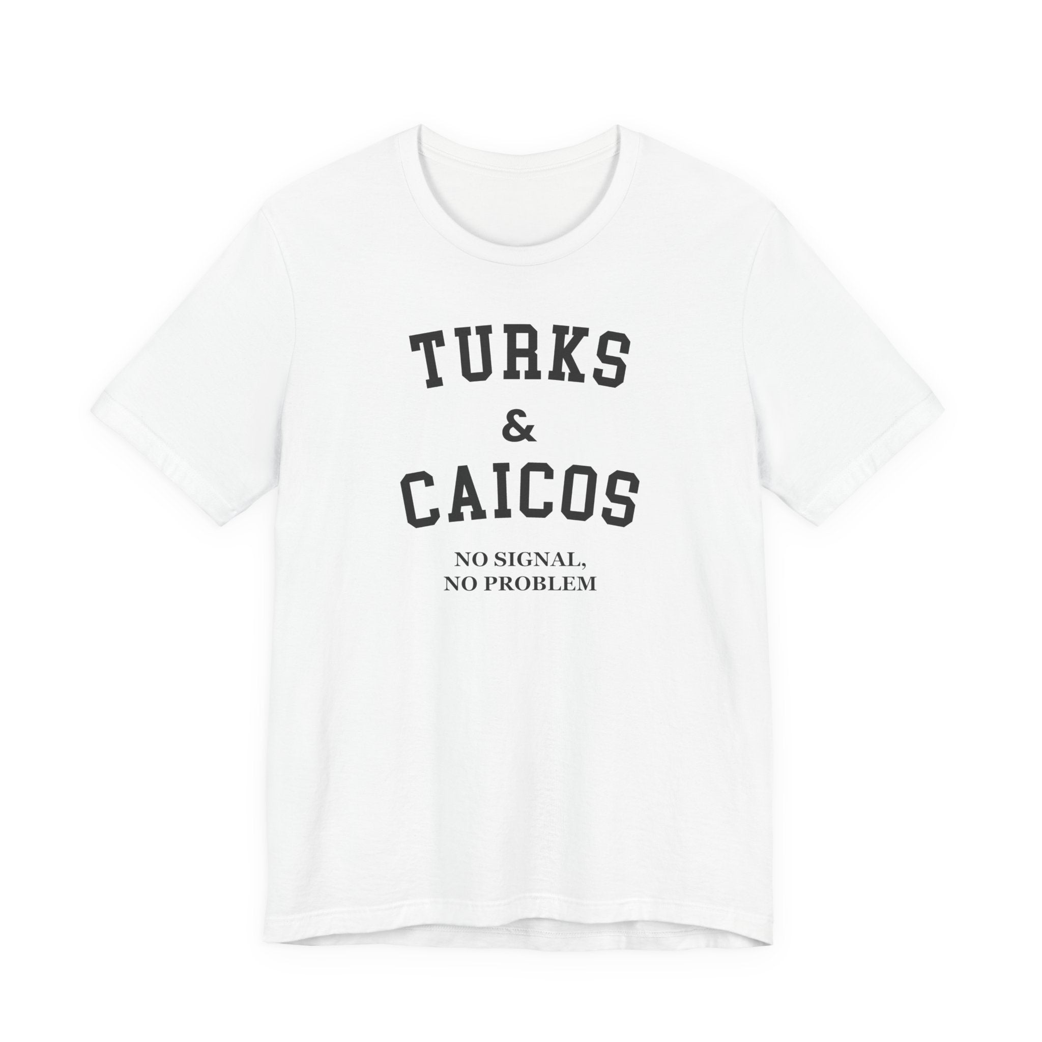 Turks & Caicos Collegiate — 100% Cotton Premium Unisex T-Shirt | BY CHARLES