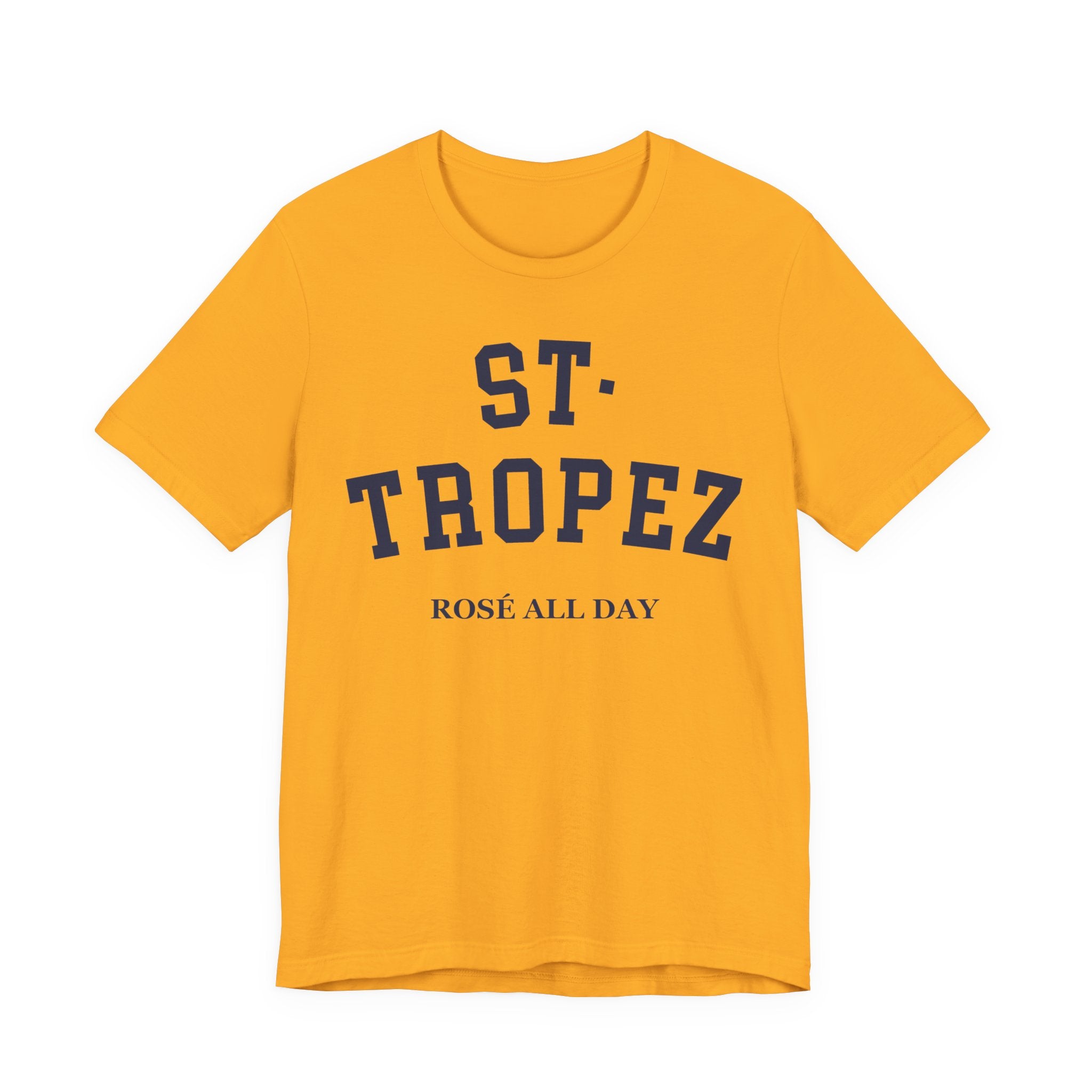 St. Tropez Collegiate — 100% Cotton Premium Unisex T-Shirt | BY CHARLES
