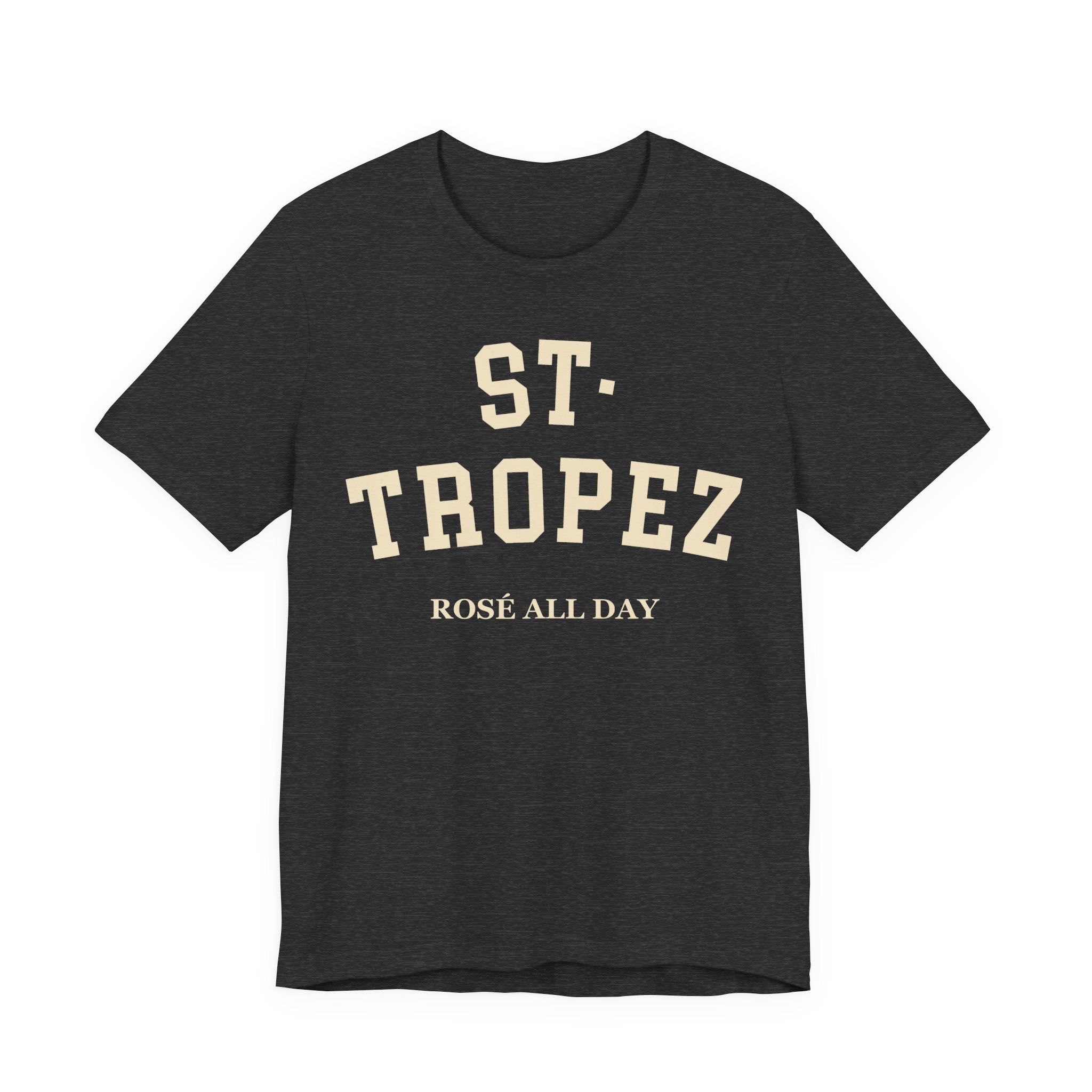 St. Tropez Collegiate — 100% Cotton Premium Unisex T-Shirt | BY CHARLES