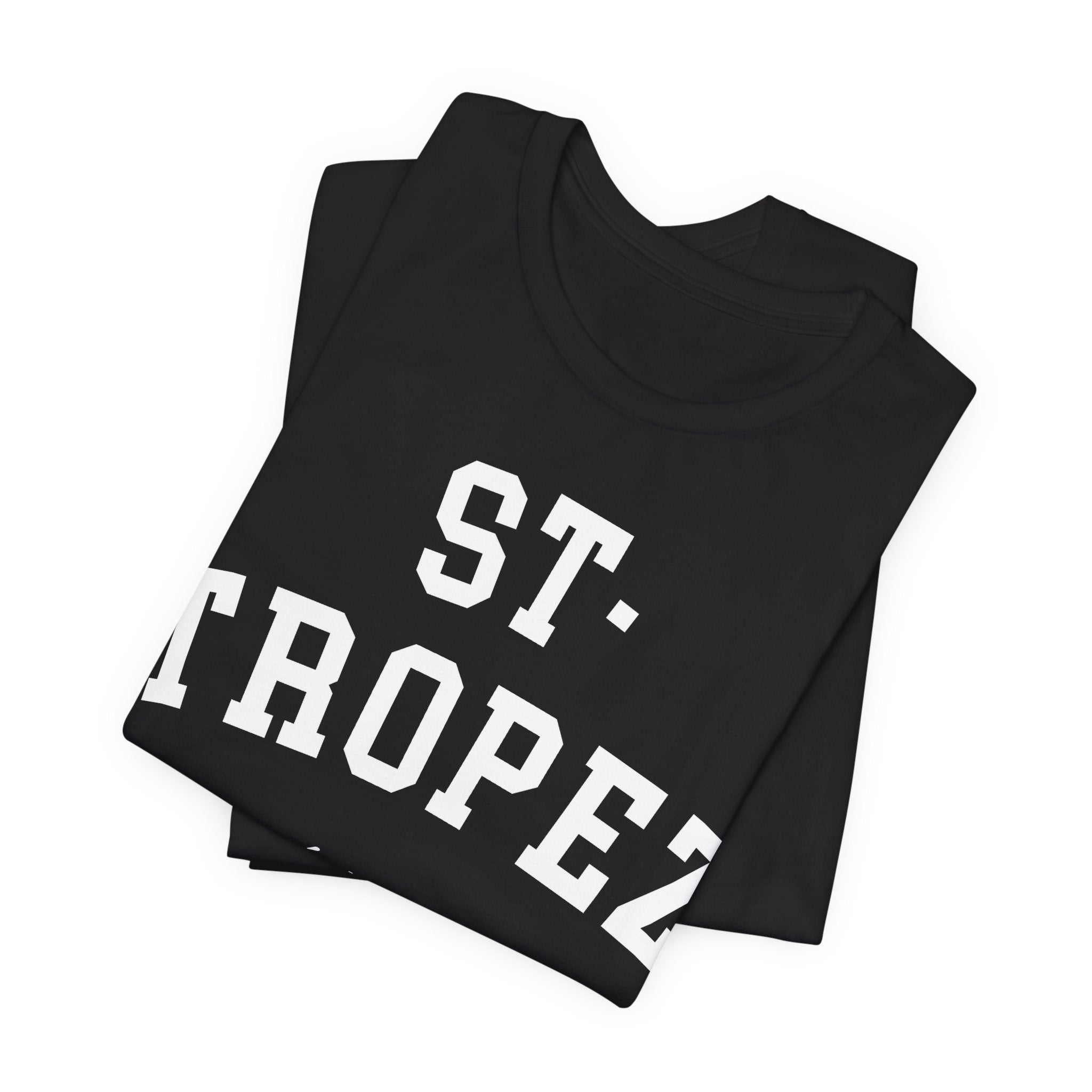 St. Tropez Collegiate — 100% Cotton Premium Unisex T-Shirt | BY CHARLES