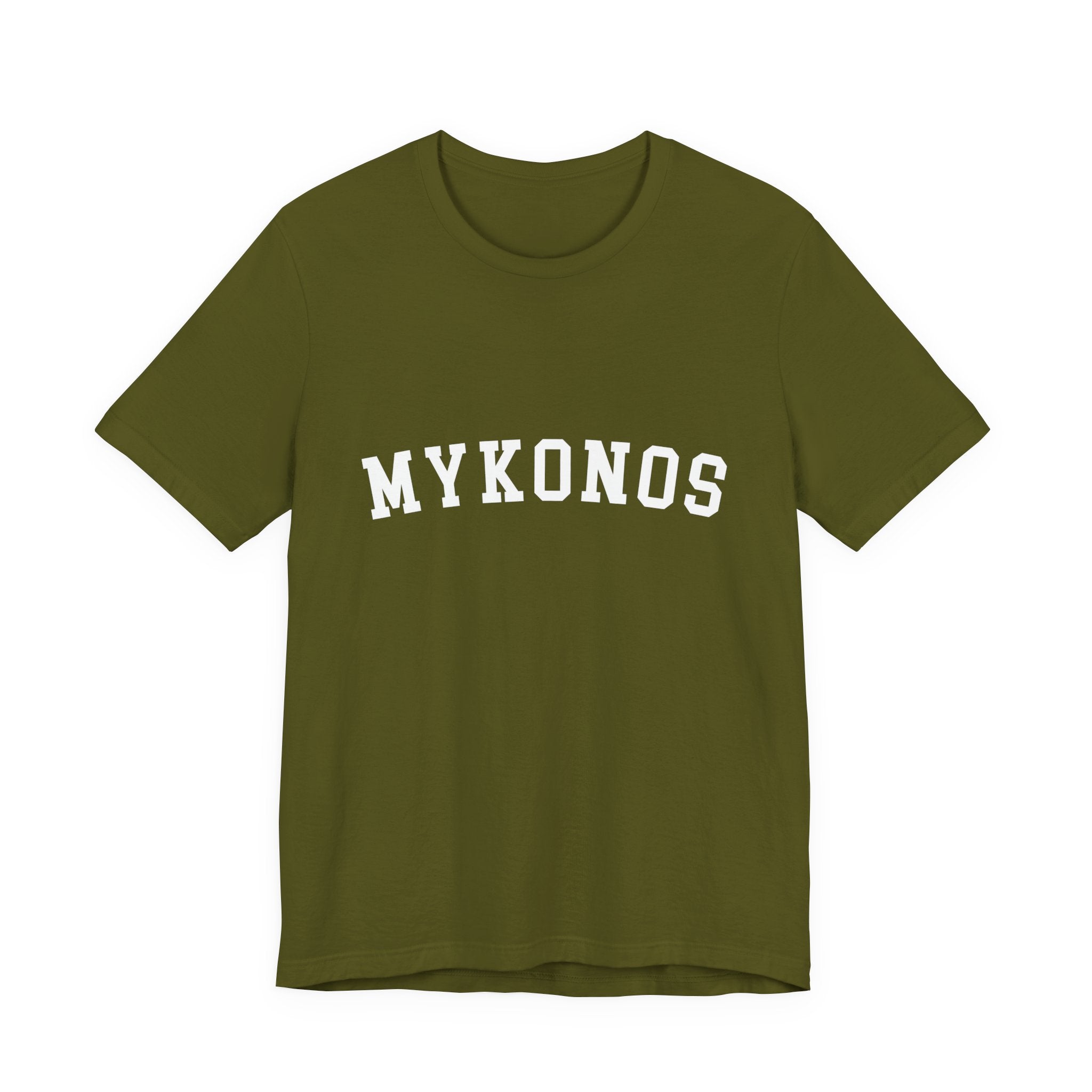 BY CHARLES | Mykonos Collegiate Series — Premium Unisex Tee
