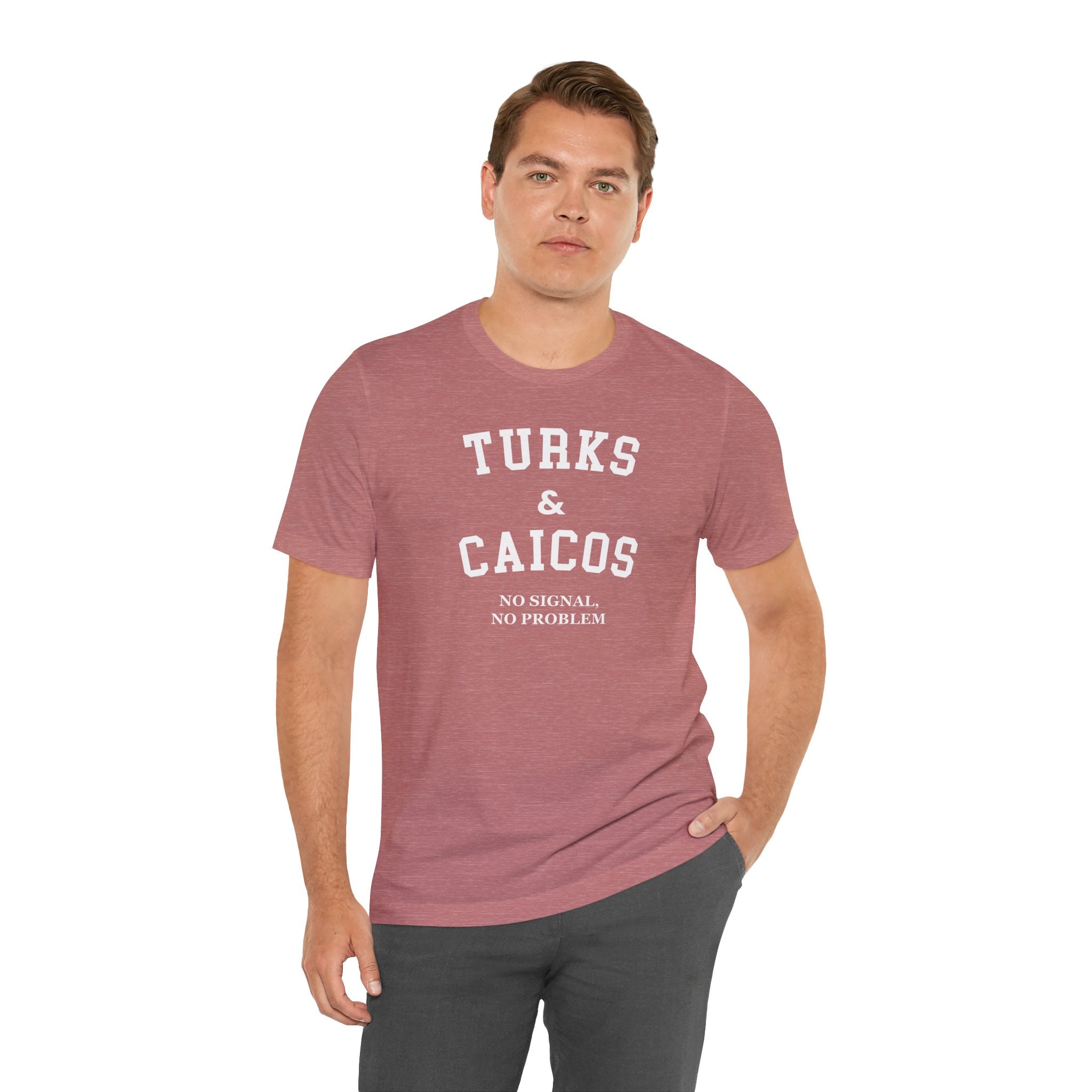 Turks & Caicos Collegiate — 100% Cotton Premium Unisex T-Shirt | BY CHARLES