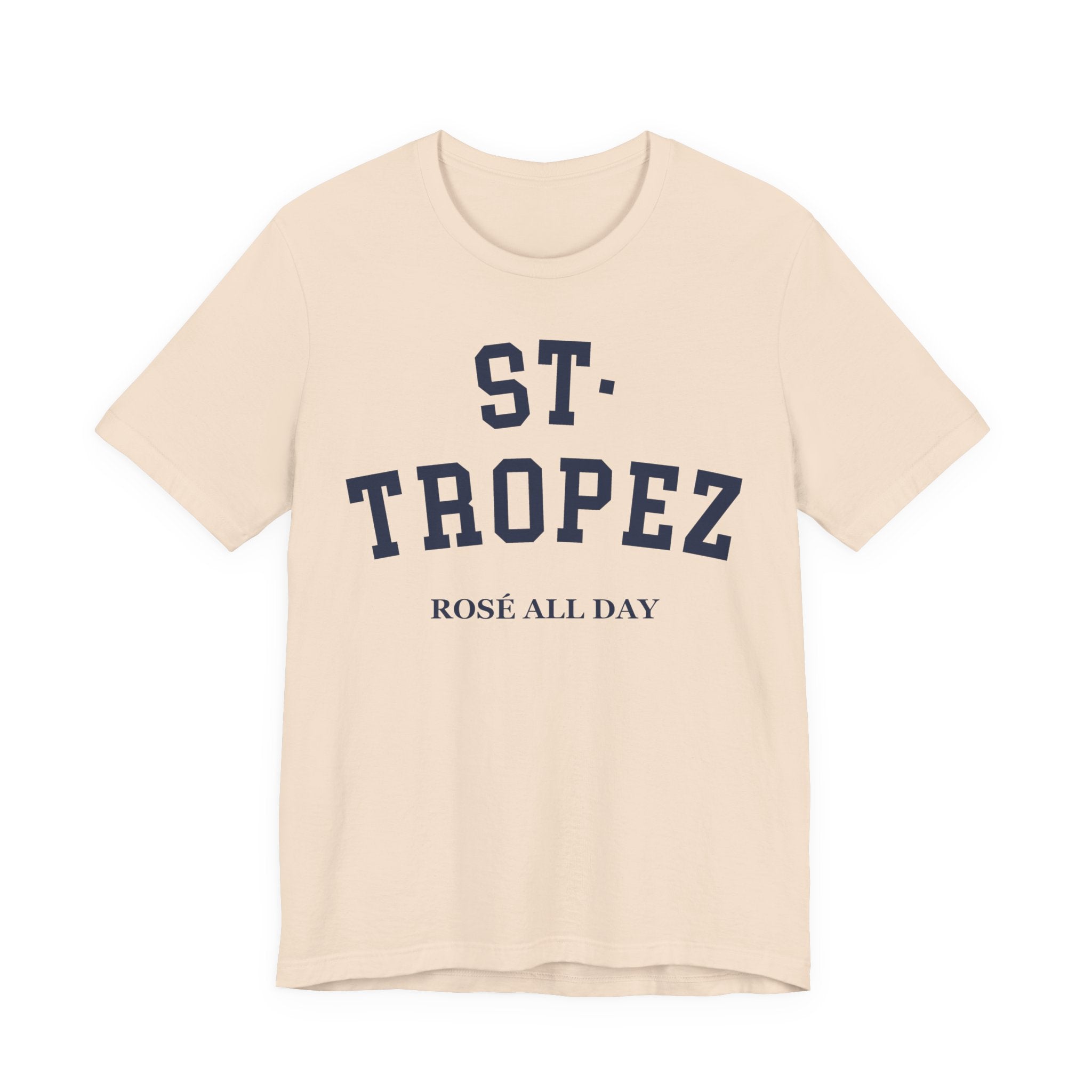 St. Tropez Collegiate — 100% Cotton Premium Unisex T-Shirt | BY CHARLES