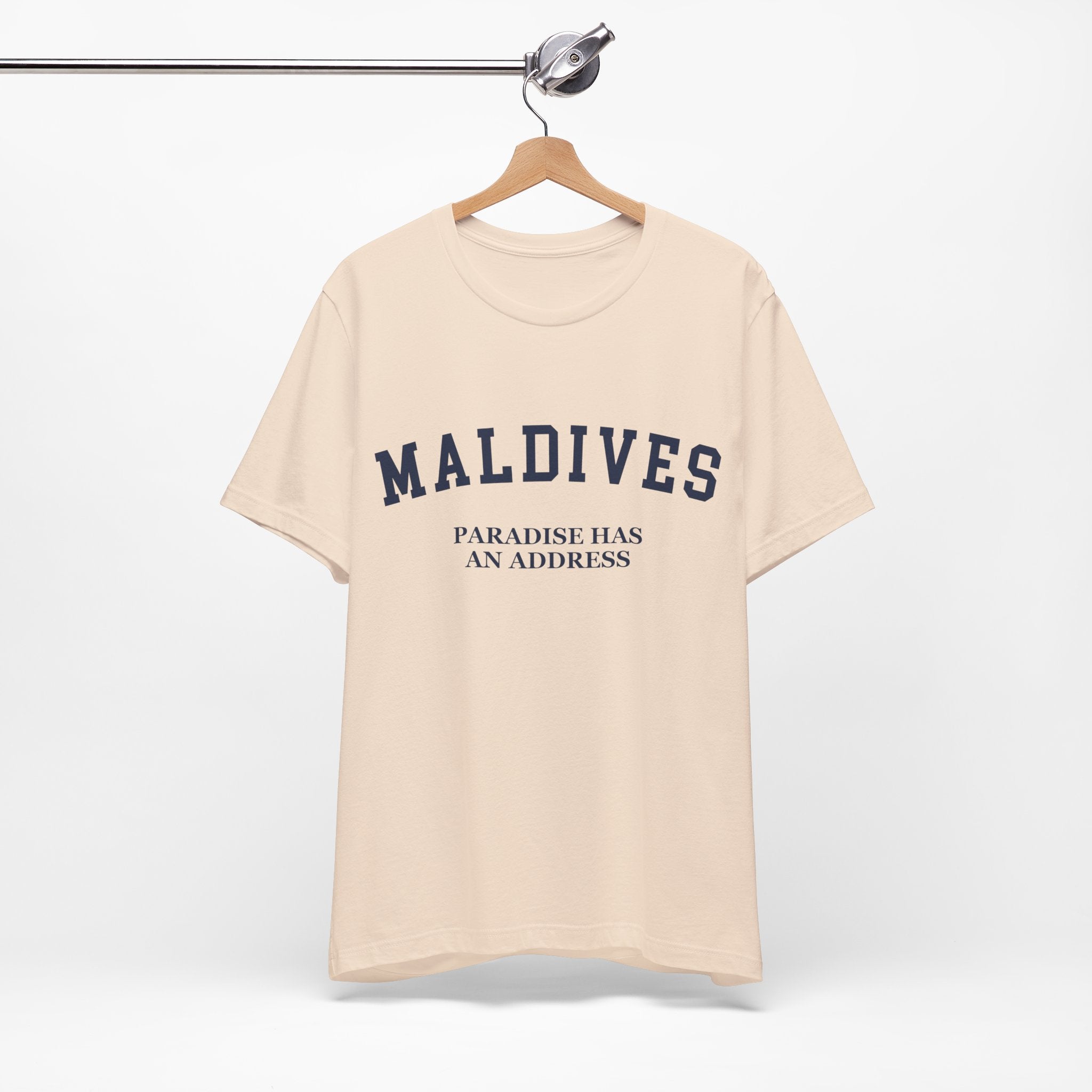 Maldives Collegiate — 100% Cotton Premium Unisex T-Shirt | BY CHARLES