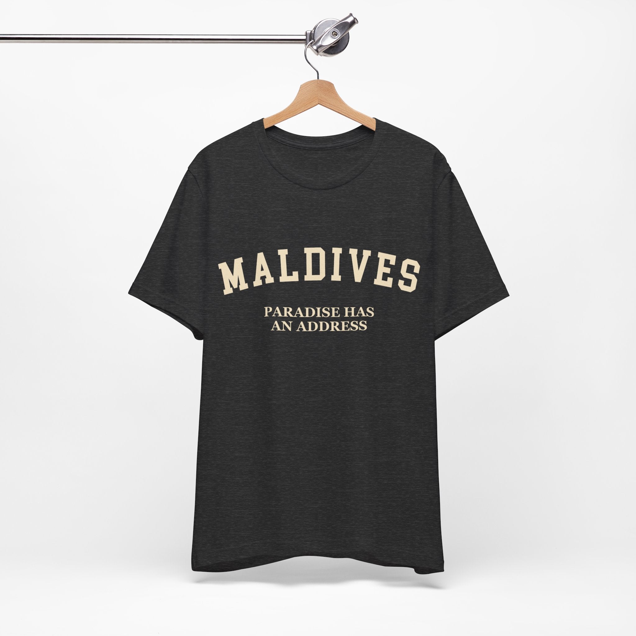 Maldives Collegiate — 100% Cotton Premium Unisex T-Shirt | BY CHARLES