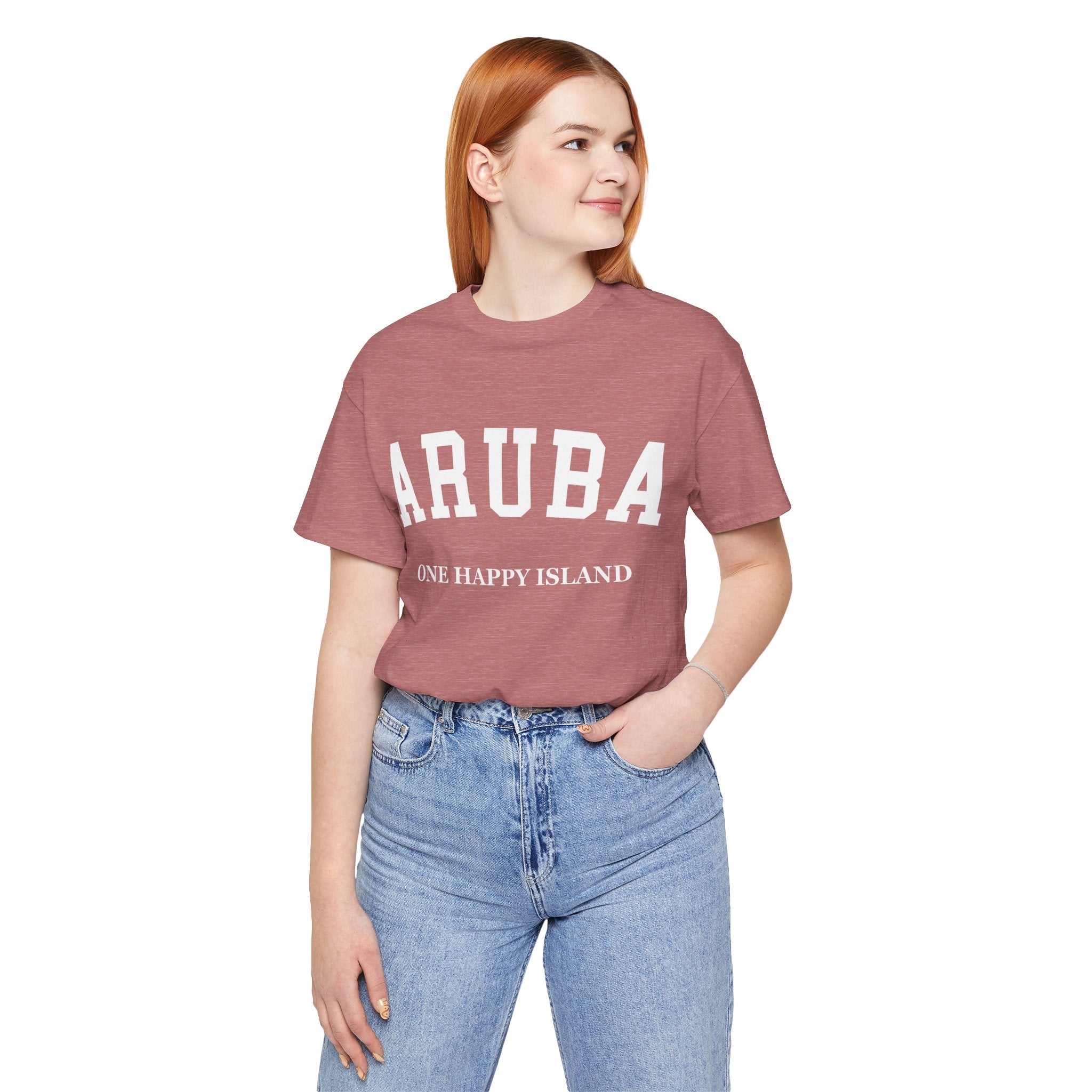 Aruba Collegiate — 100% Cotton Premium Unisex T-Shirt | BY CHARLES