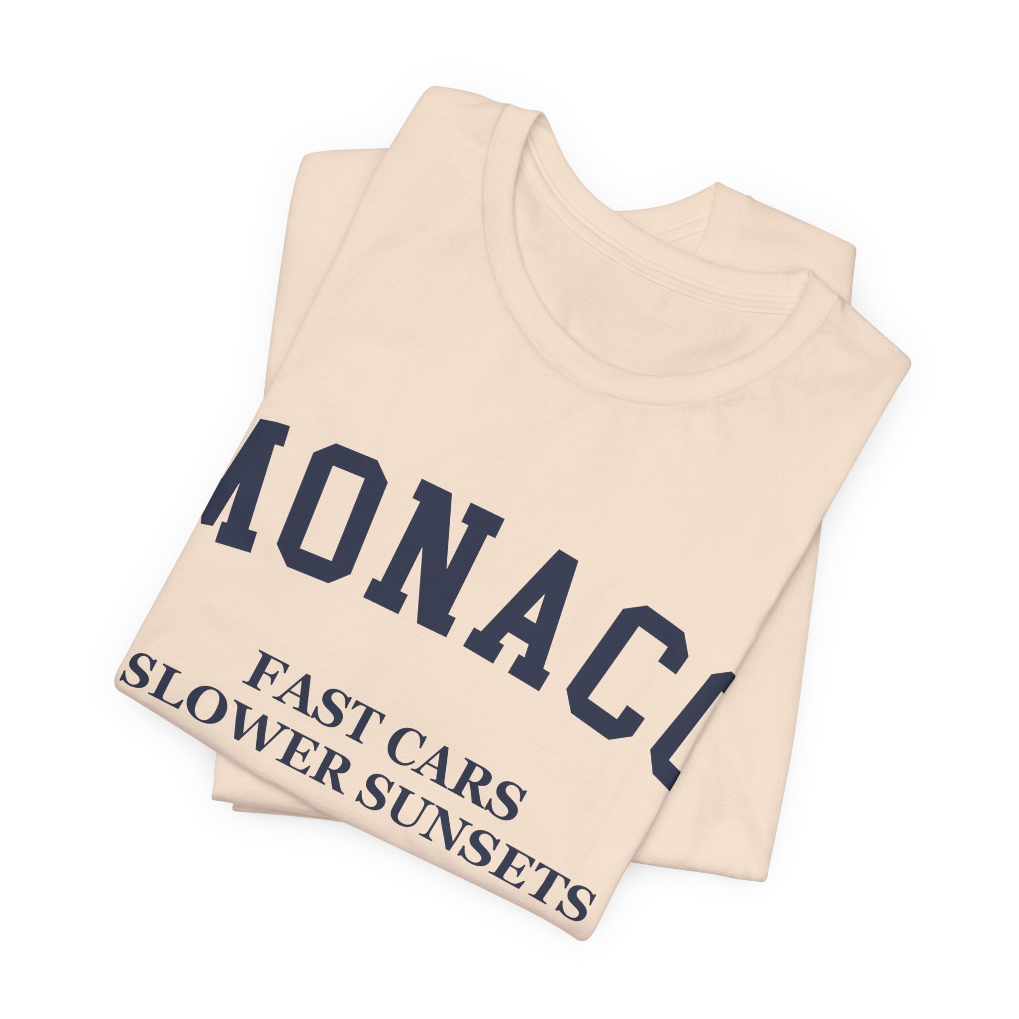 Monaco Collegiate — 100% Cotton Premium Unisex T-Shirt | BY CHARLES