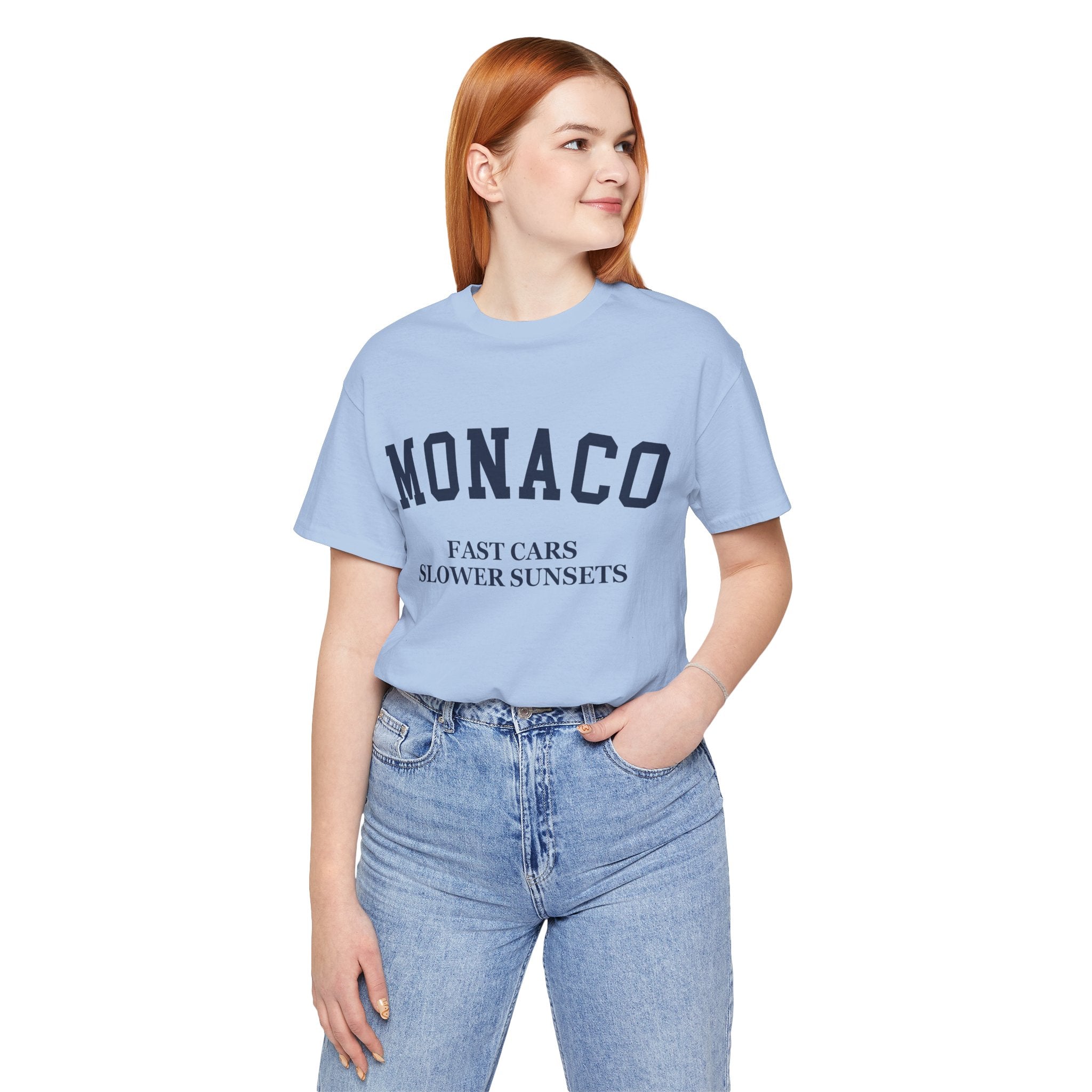Monaco Collegiate — 100% Cotton Premium Unisex T-Shirt | BY CHARLES