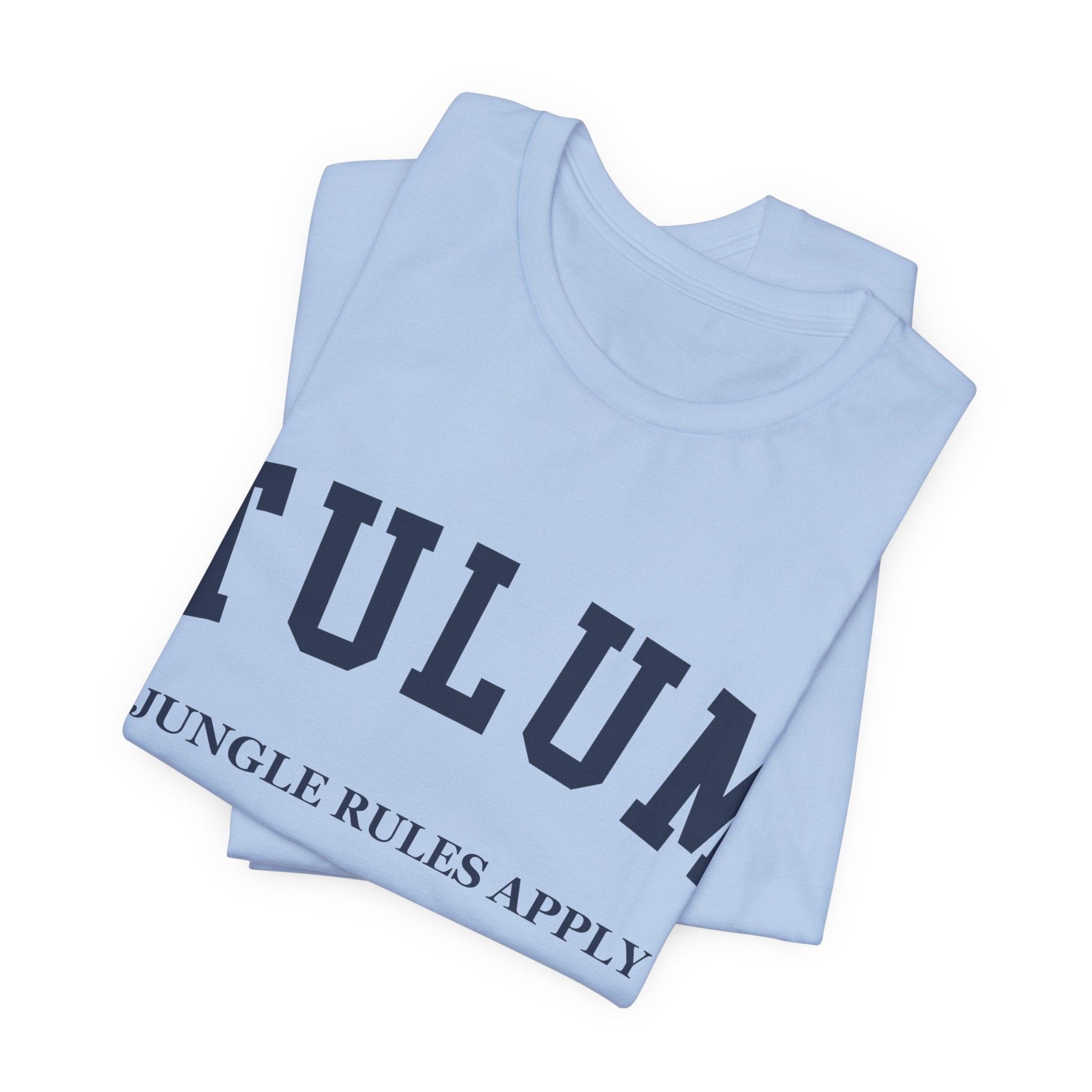 Tulum Collegiate — 100% Cotton Premium Unisex T-Shirt | BY CHARLES