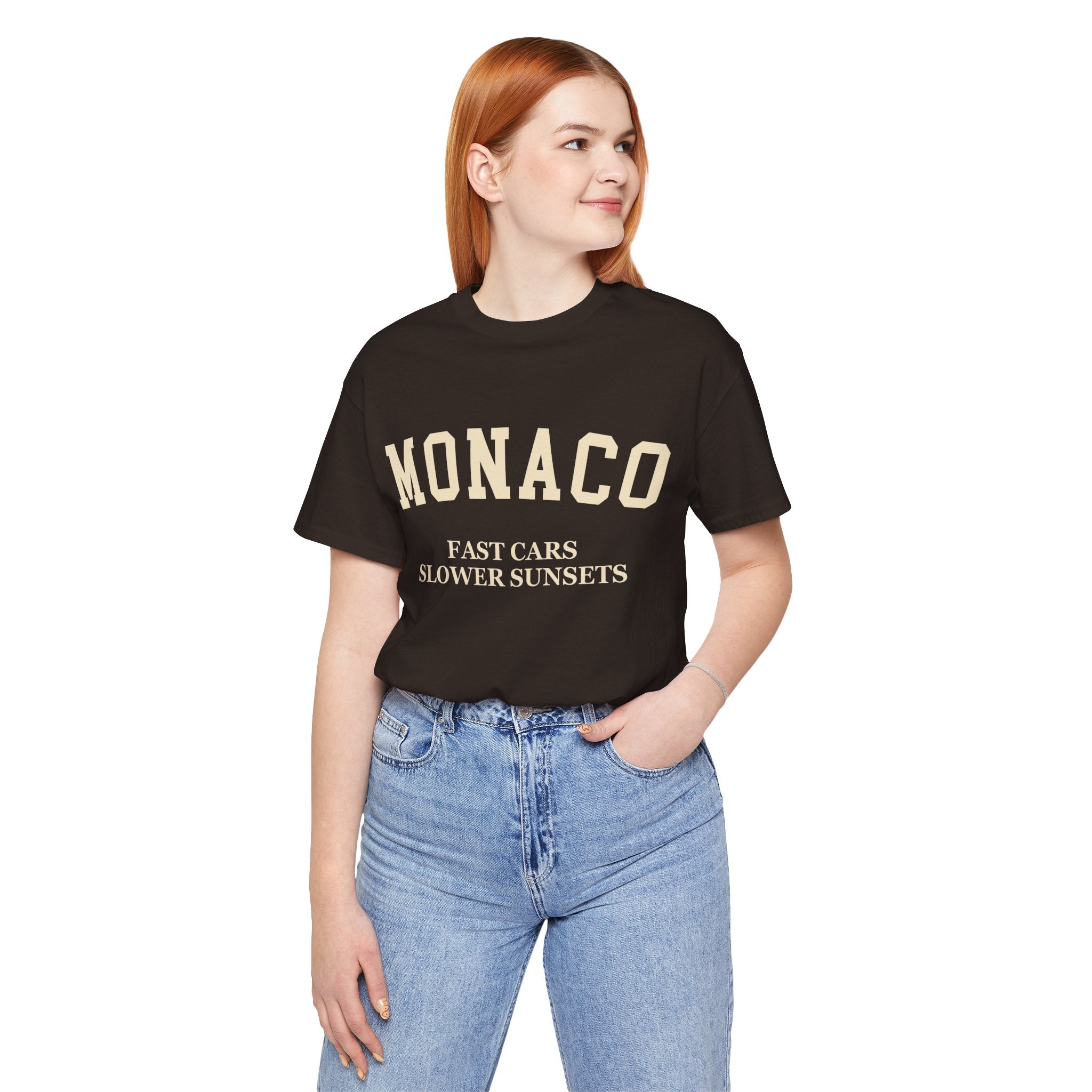 Monaco Collegiate — 100% Cotton Premium Unisex T-Shirt | BY CHARLES