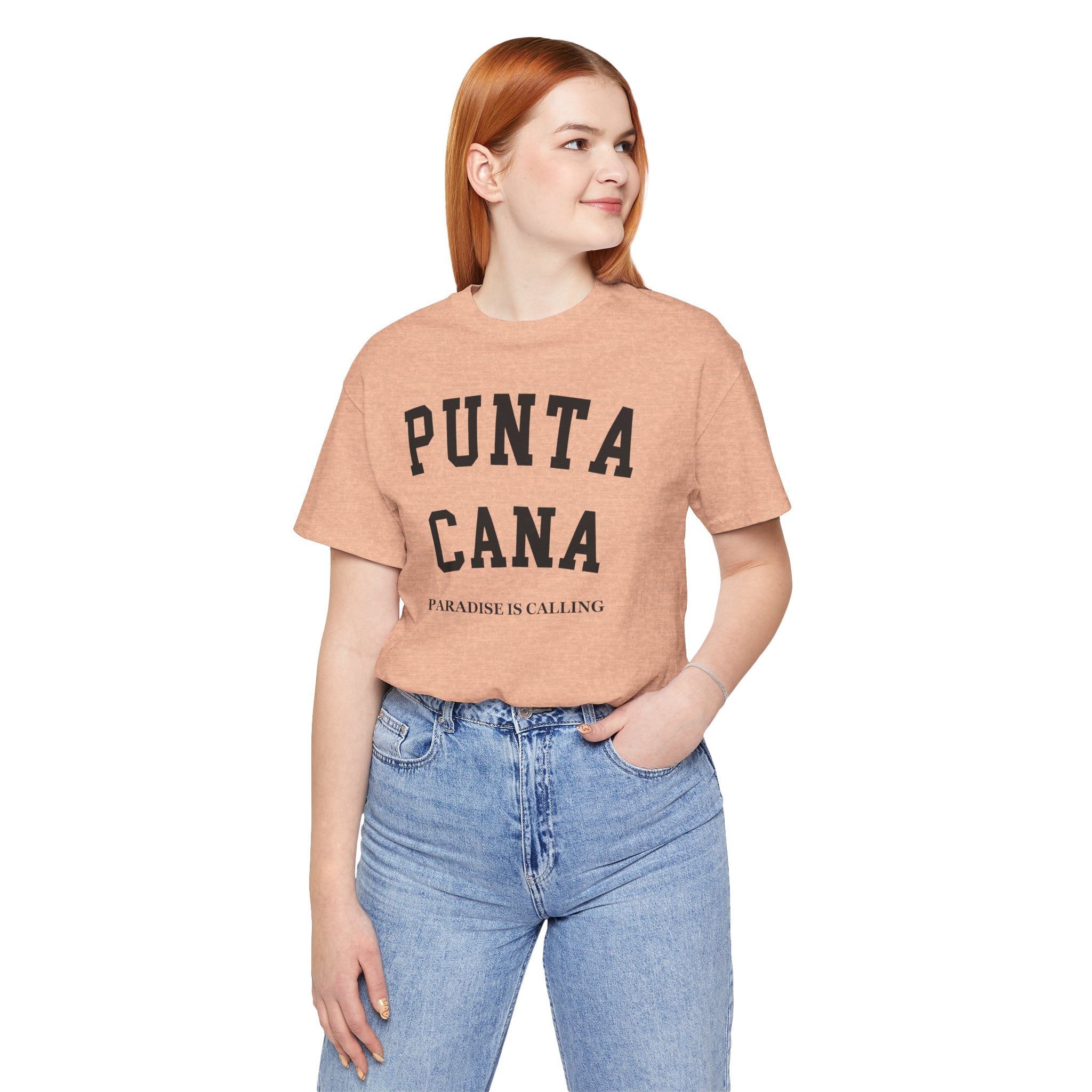 Punta Cana Collegiate — 100% Cotton Premium Unisex T-Shirt | BY CHARLES