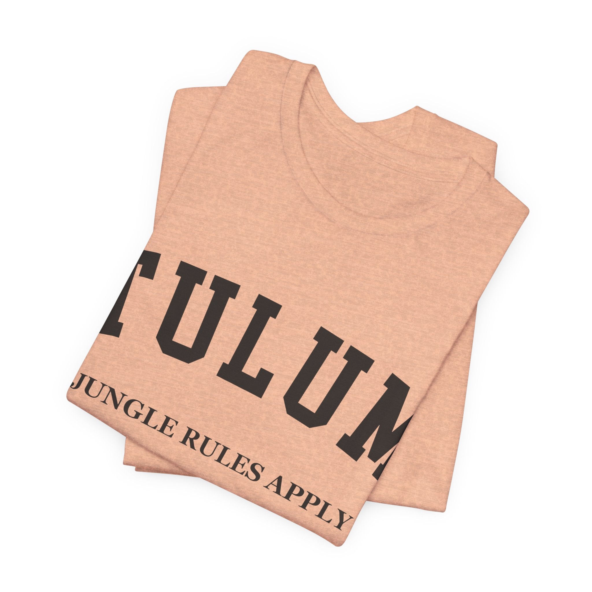 Tulum Collegiate — 100% Cotton Premium Unisex T-Shirt | BY CHARLES