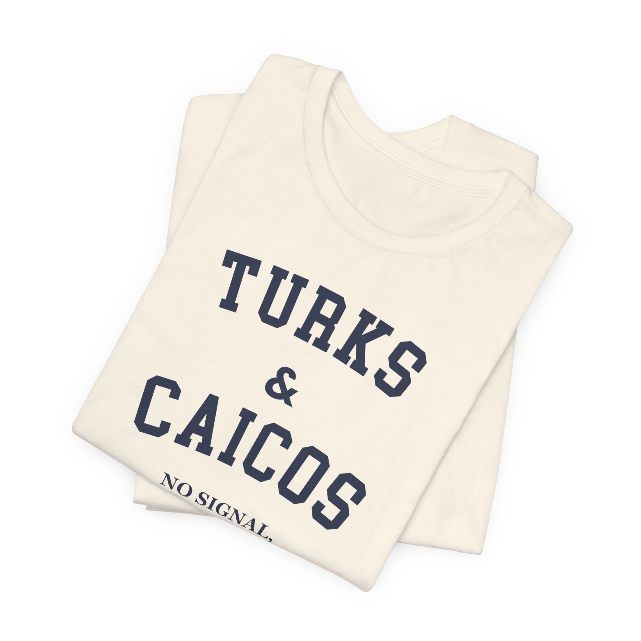 Turks & Caicos Collegiate — 100% Cotton Premium Unisex T-Shirt | BY CHARLES