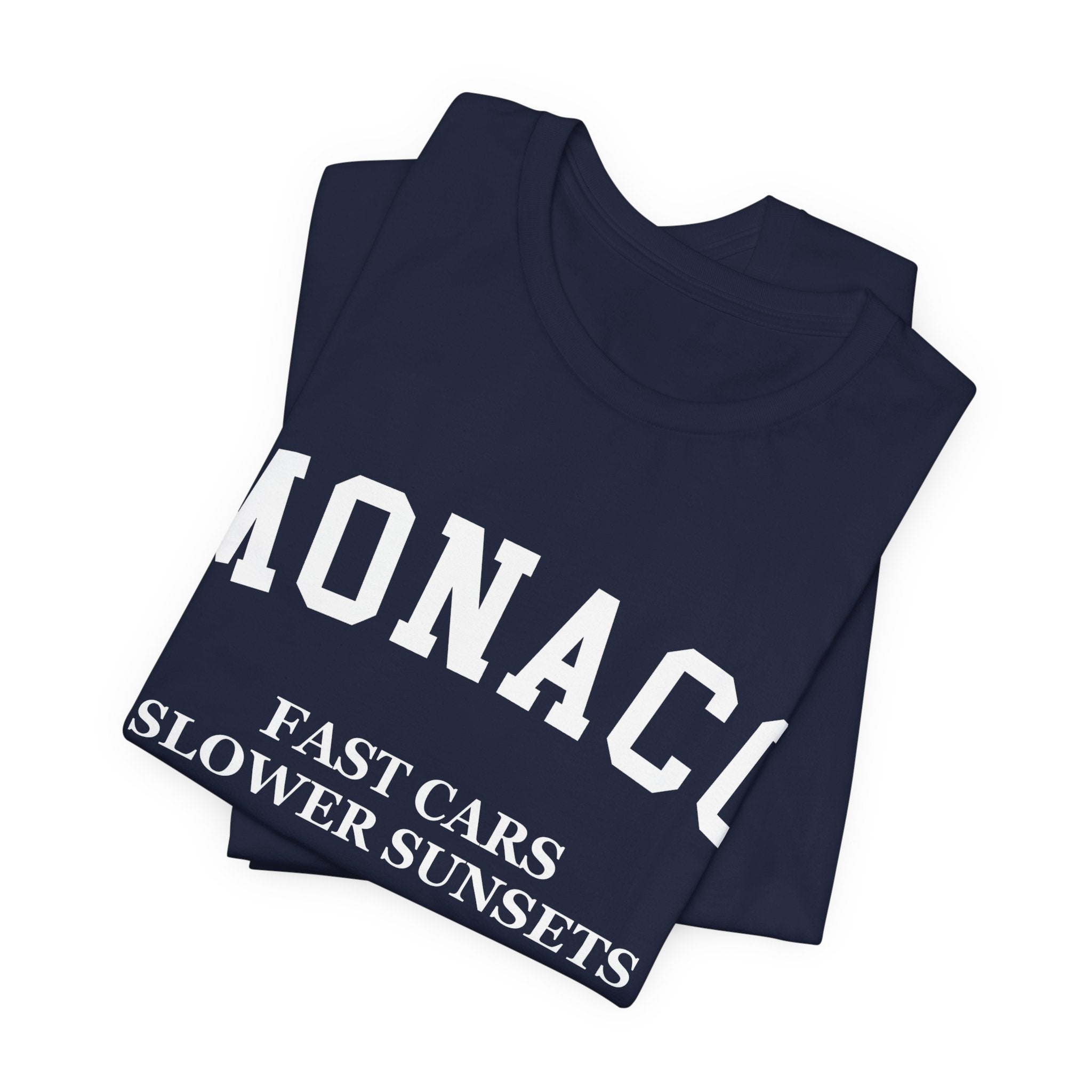 Monaco Collegiate — 100% Cotton Premium Unisex T-Shirt | BY CHARLES