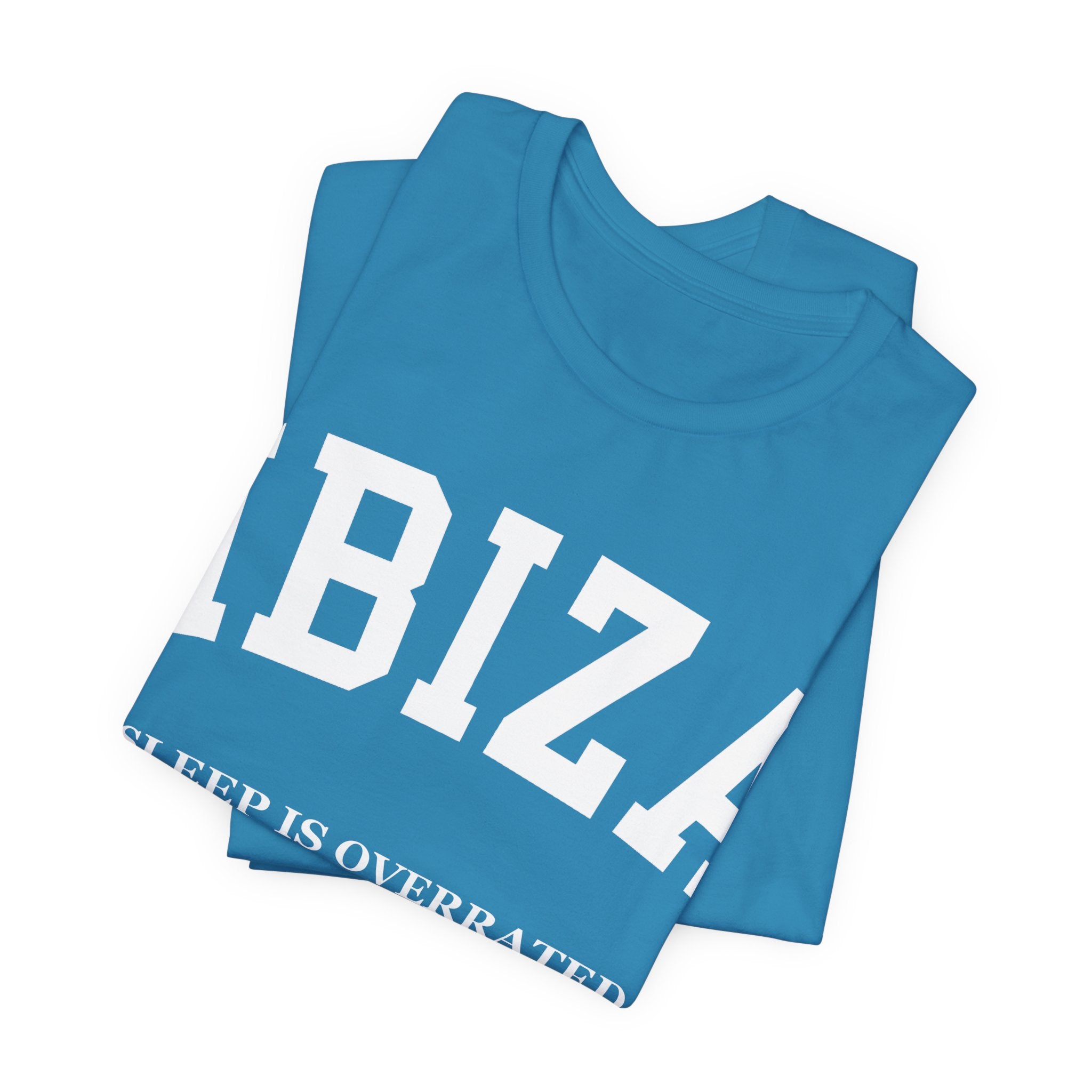 Ibiza Collegiate — 100% Cotton Premium Unisex T-Shirt | BY CHARLES