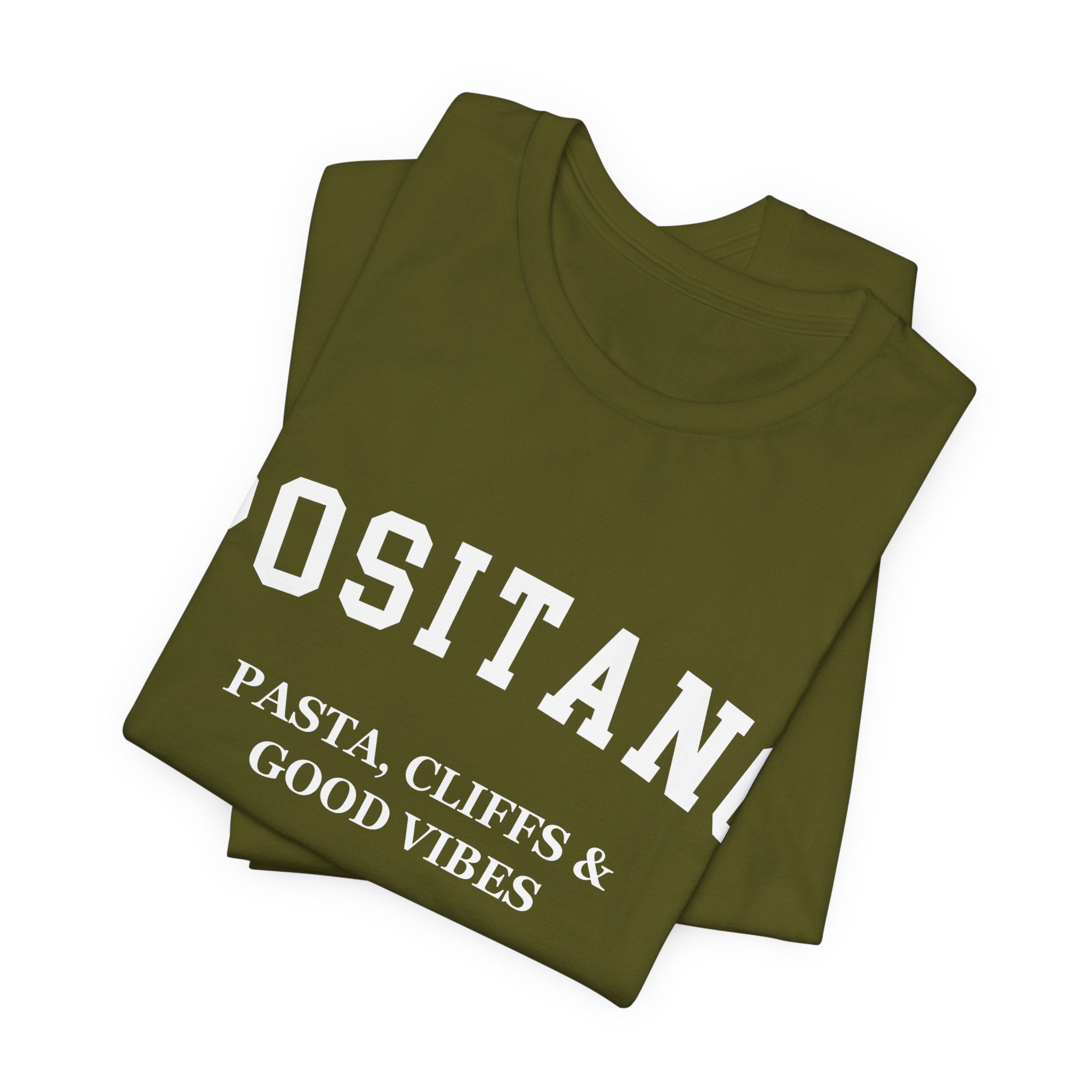 Positano Collegiate — 100% Cotton Premium Unisex T-Shirt | BY CHARLES
