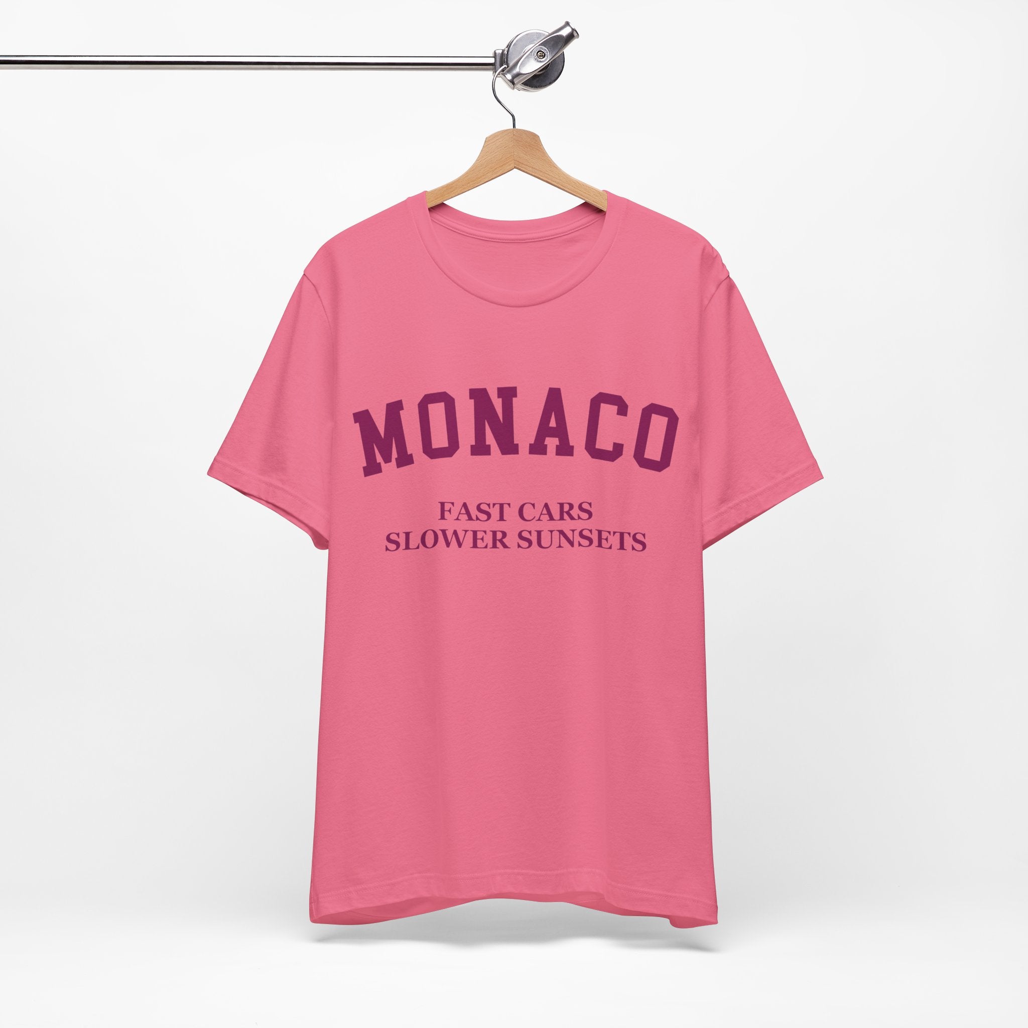 Monaco Collegiate — 100% Cotton Premium Unisex T-Shirt | BY CHARLES