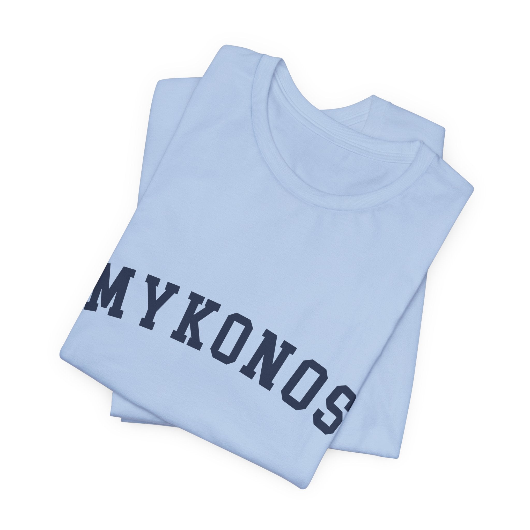 BY CHARLES | Mykonos Collegiate Series — Premium Unisex Tee