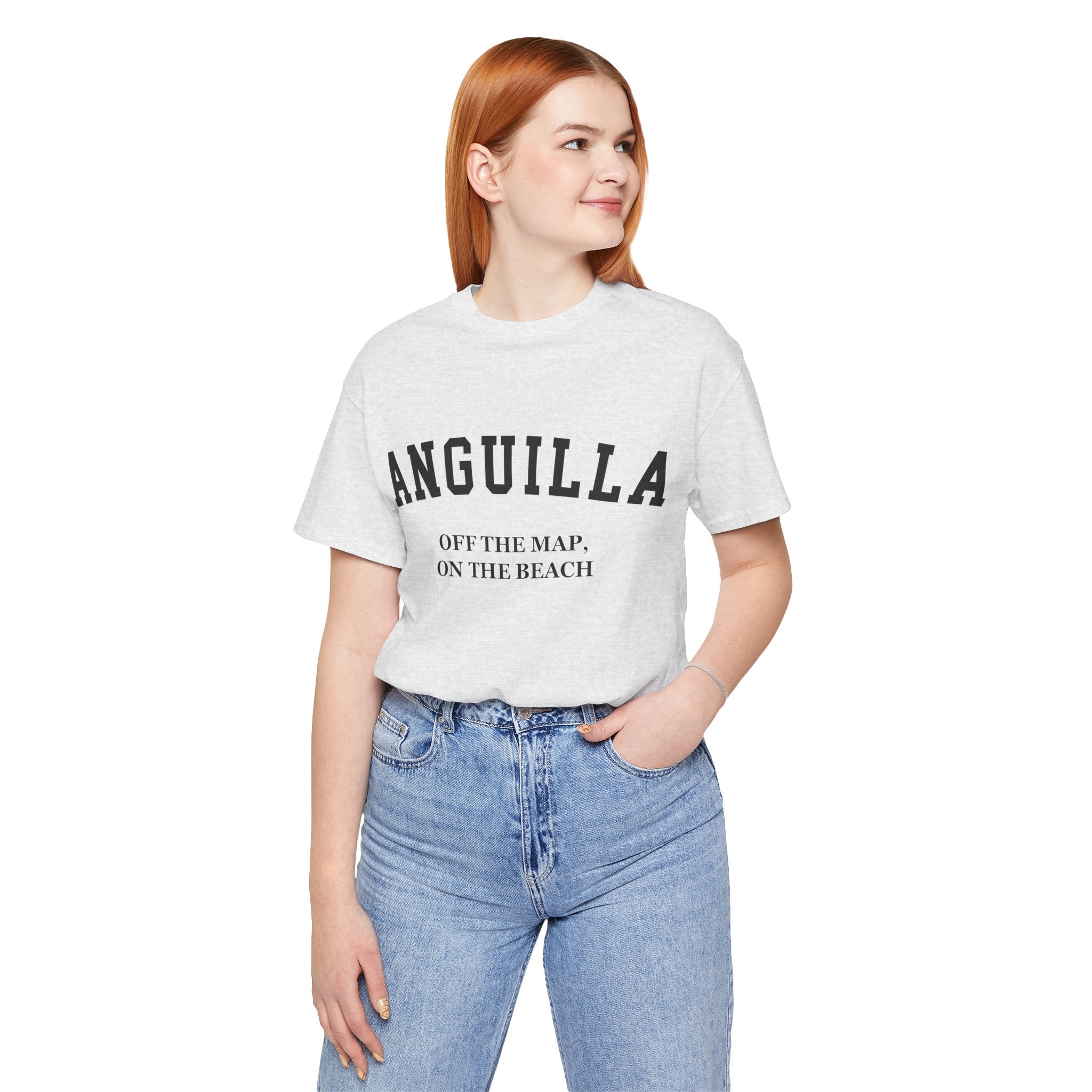 Anguilla Collegiate — 100% Cotton Premium Unisex T-Shirt | BY CHARLES