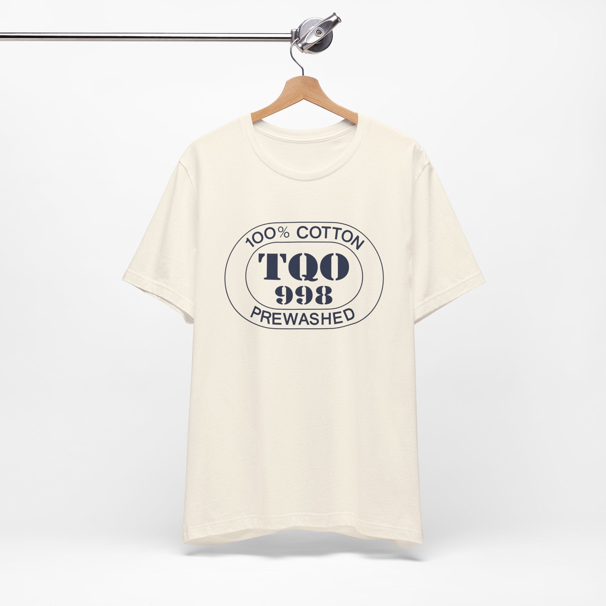 Tulum Airport Oval tee in natural, alternate view