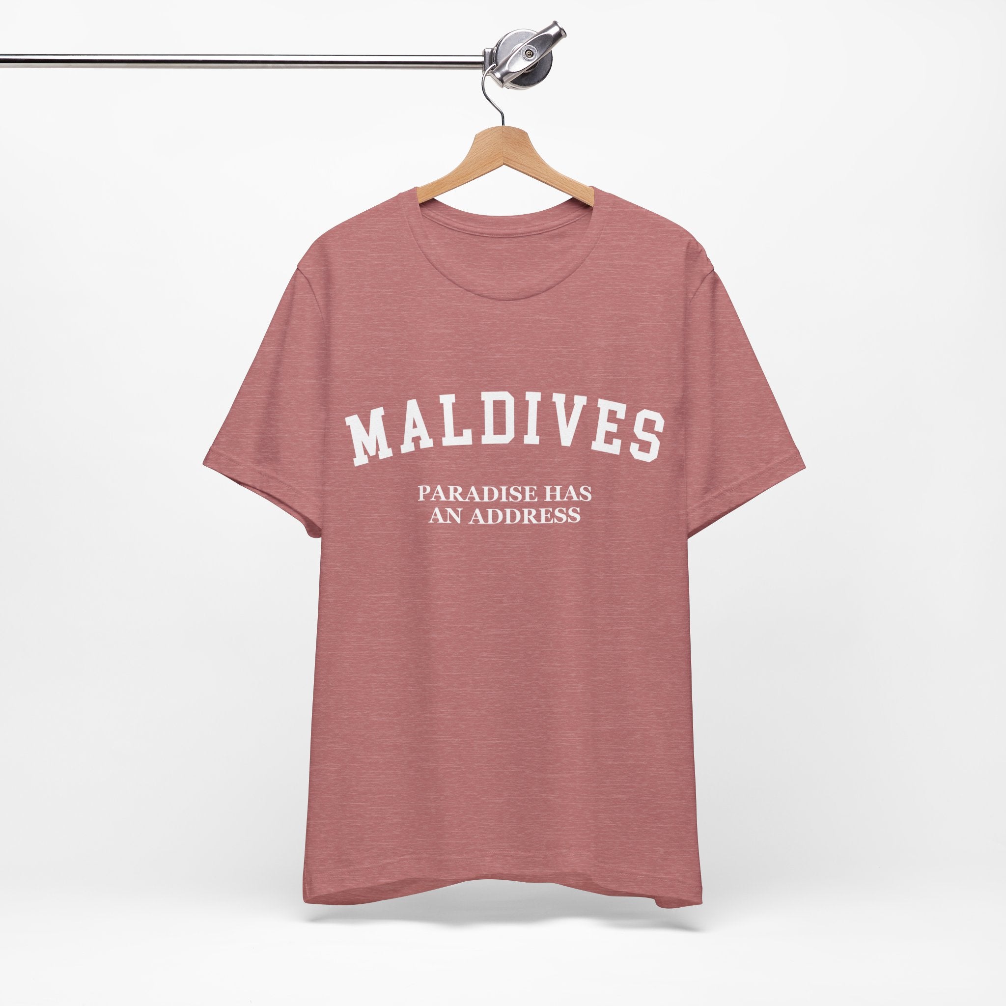Maldives Collegiate — 100% Cotton Premium Unisex T-Shirt | BY CHARLES