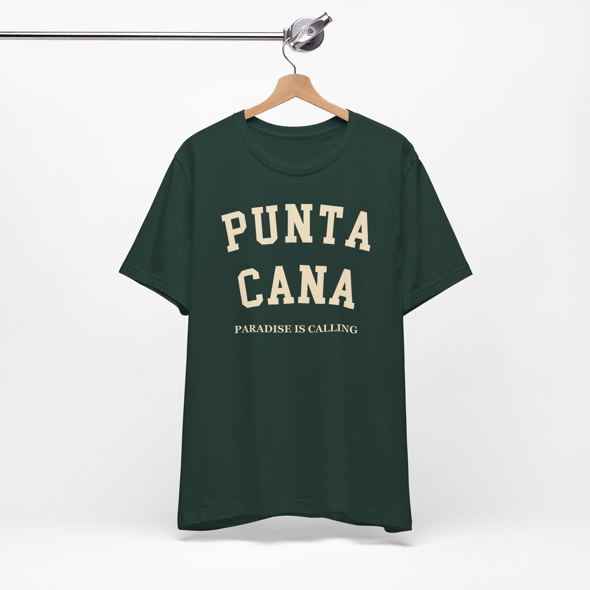Punta Cana Collegiate — 100% Cotton Premium Unisex T-Shirt | BY CHARLES