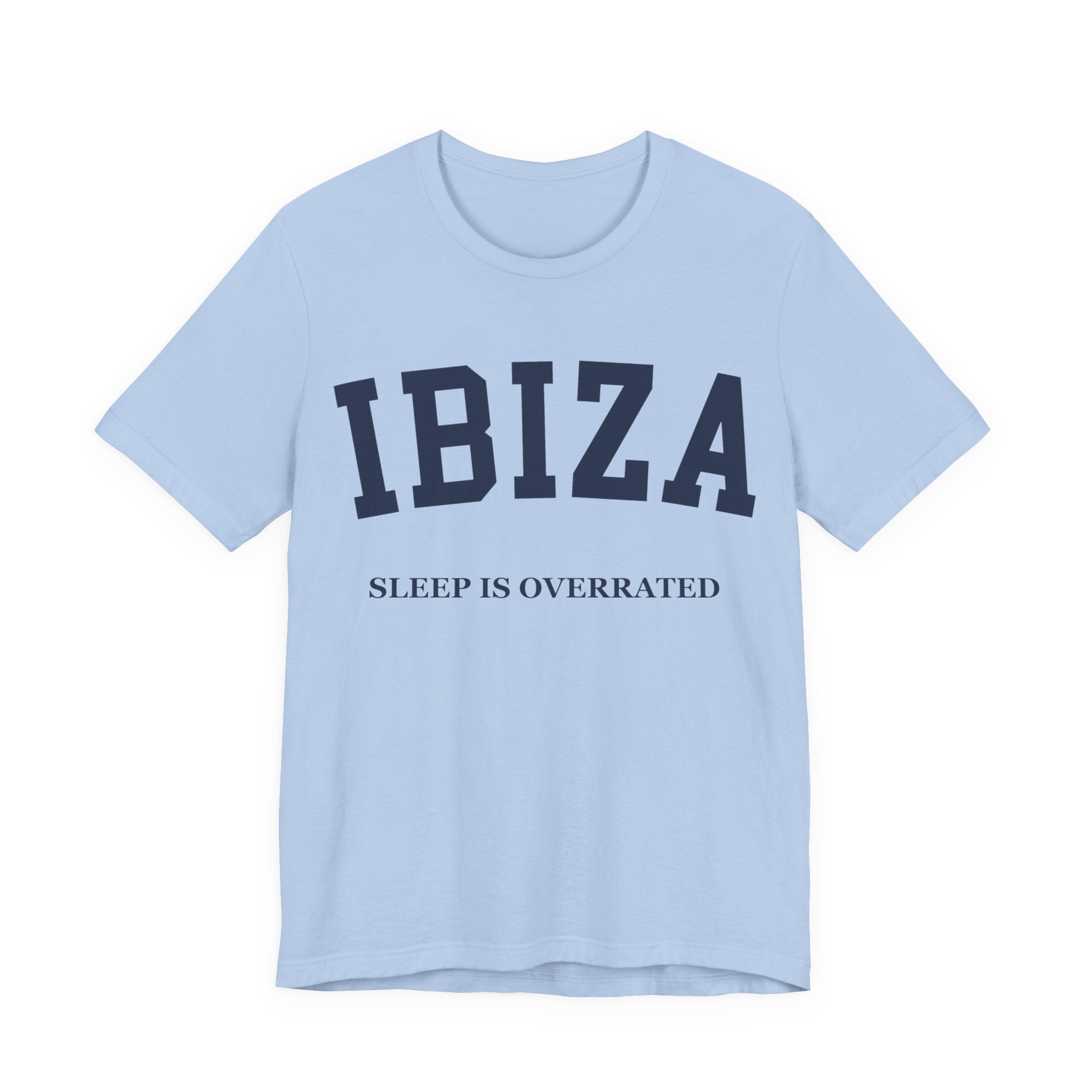 Ibiza Collegiate — 100% Cotton Premium Unisex T-Shirt | BY CHARLES
