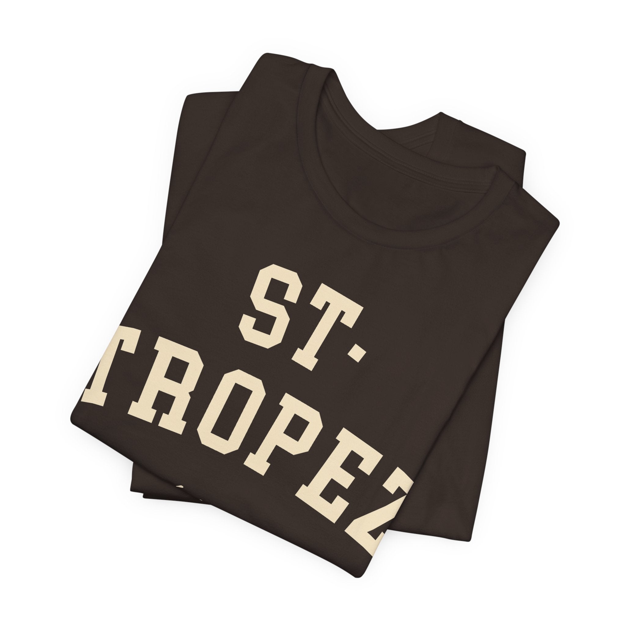 St. Tropez Collegiate — 100% Cotton Premium Unisex T-Shirt | BY CHARLES