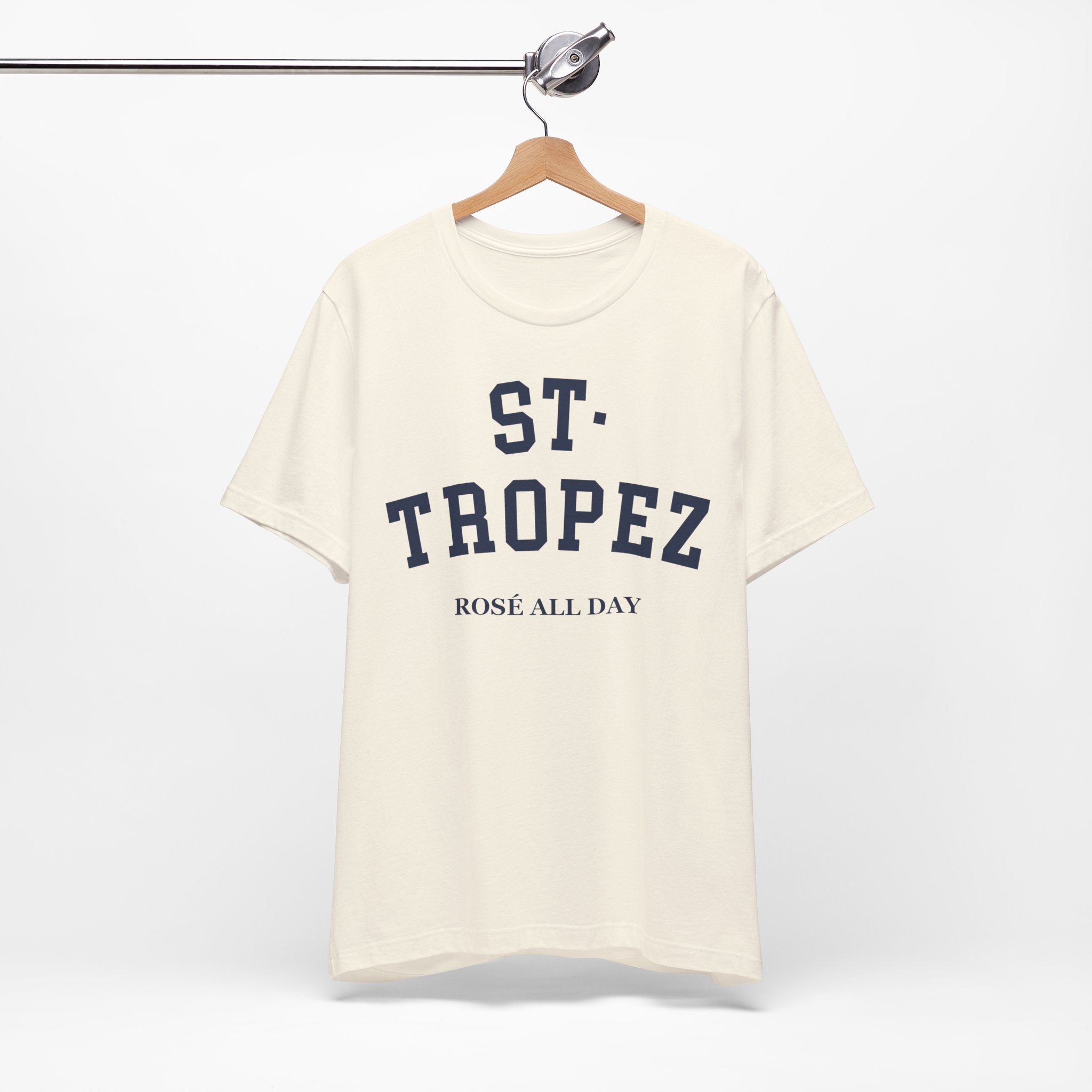 St. Tropez Collegiate — 100% Cotton Premium Unisex T-Shirt | BY CHARLES