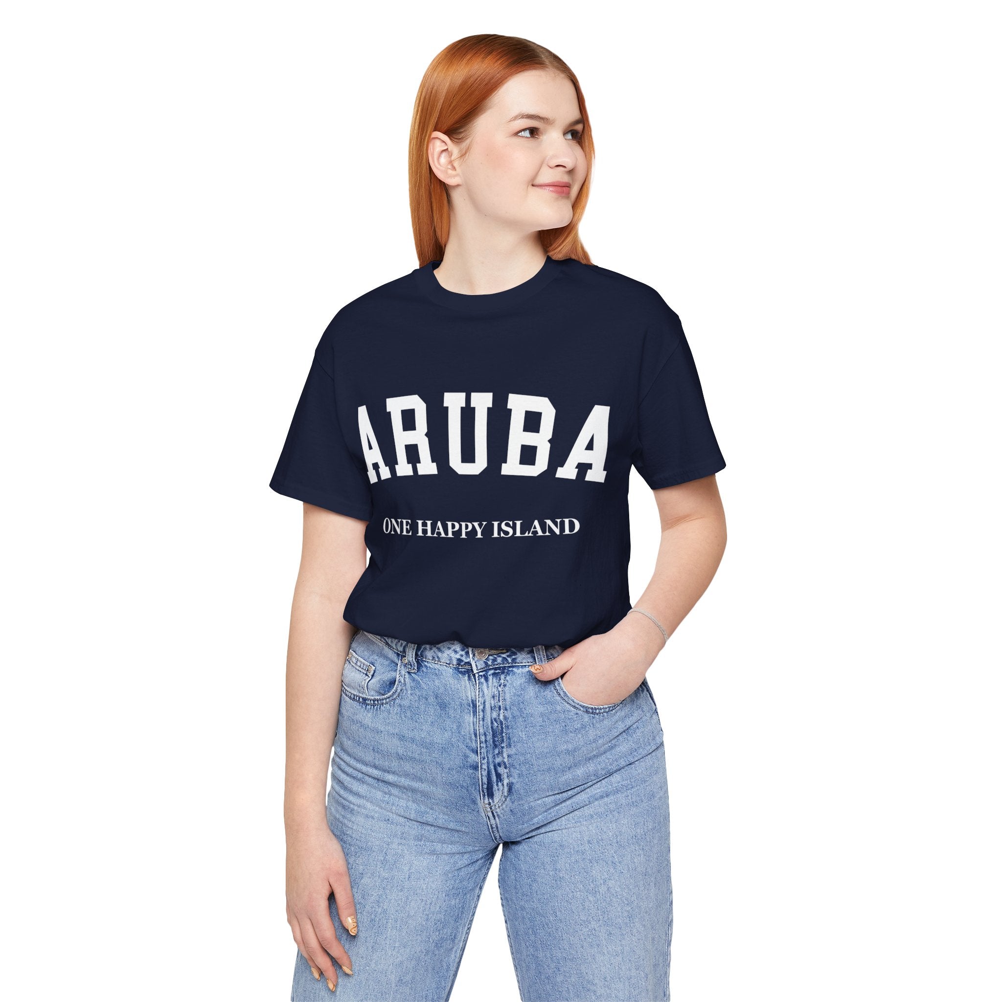 Aruba Collegiate — 100% Cotton Premium Unisex T-Shirt | BY CHARLES