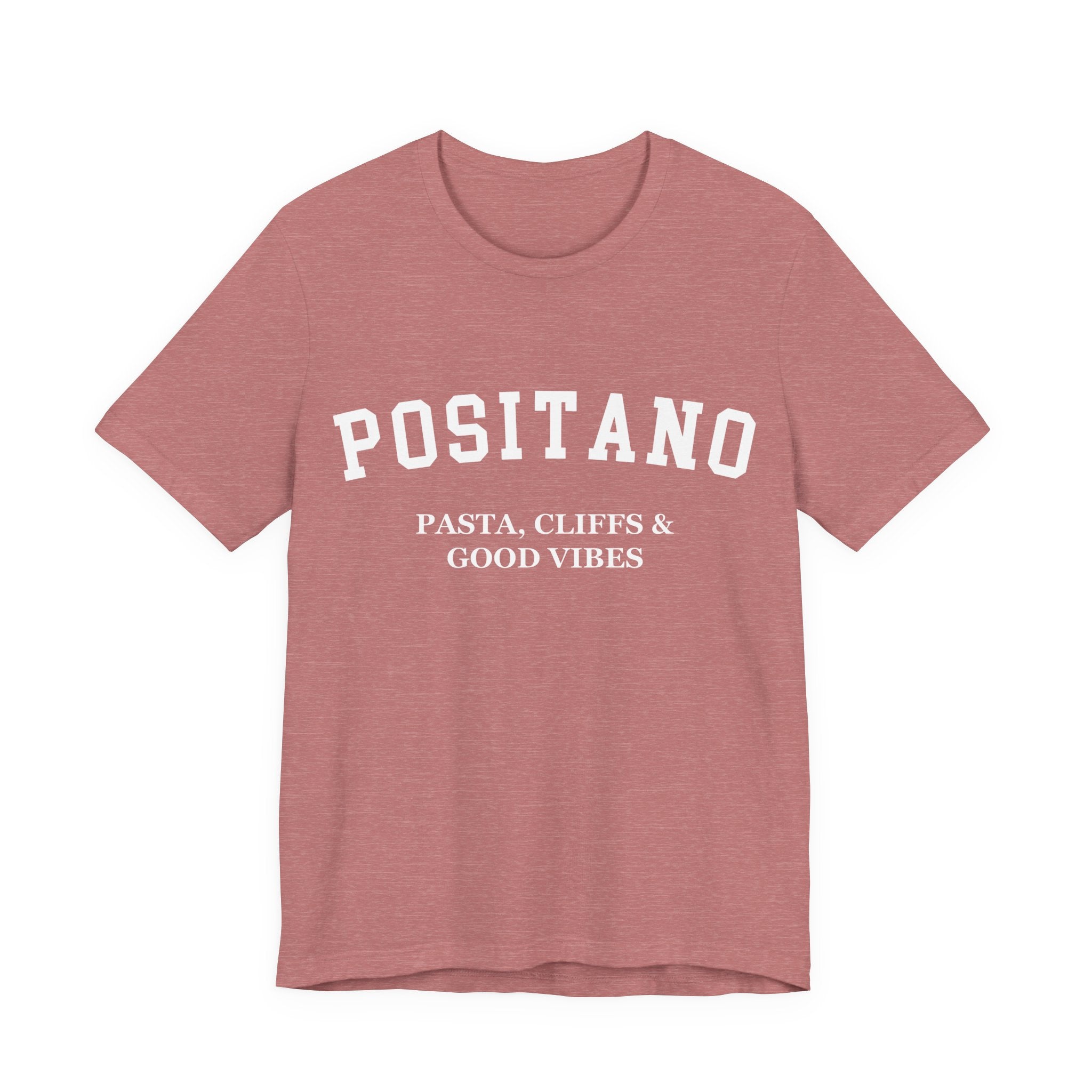 Positano Collegiate — 100% Cotton Premium Unisex T-Shirt | BY CHARLES