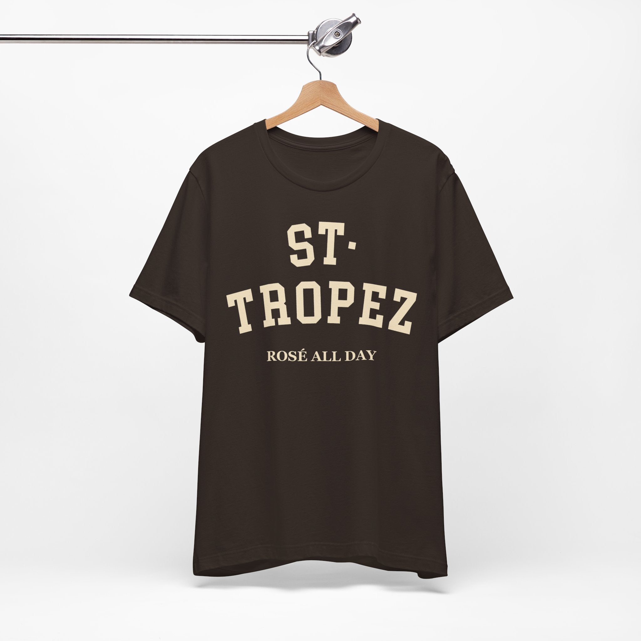 St. Tropez Collegiate — 100% Cotton Premium Unisex T-Shirt | BY CHARLES