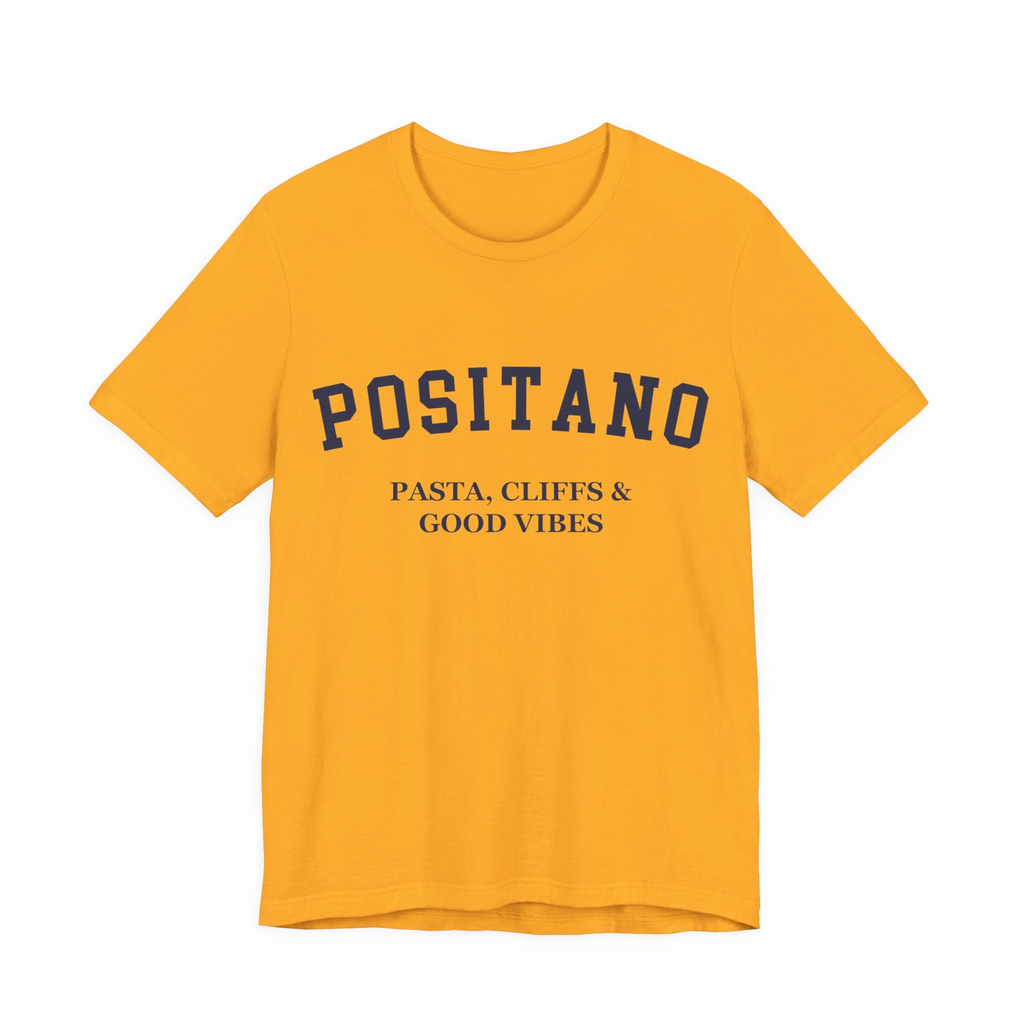 Positano Collegiate — 100% Cotton Premium Unisex T-Shirt | BY CHARLES
