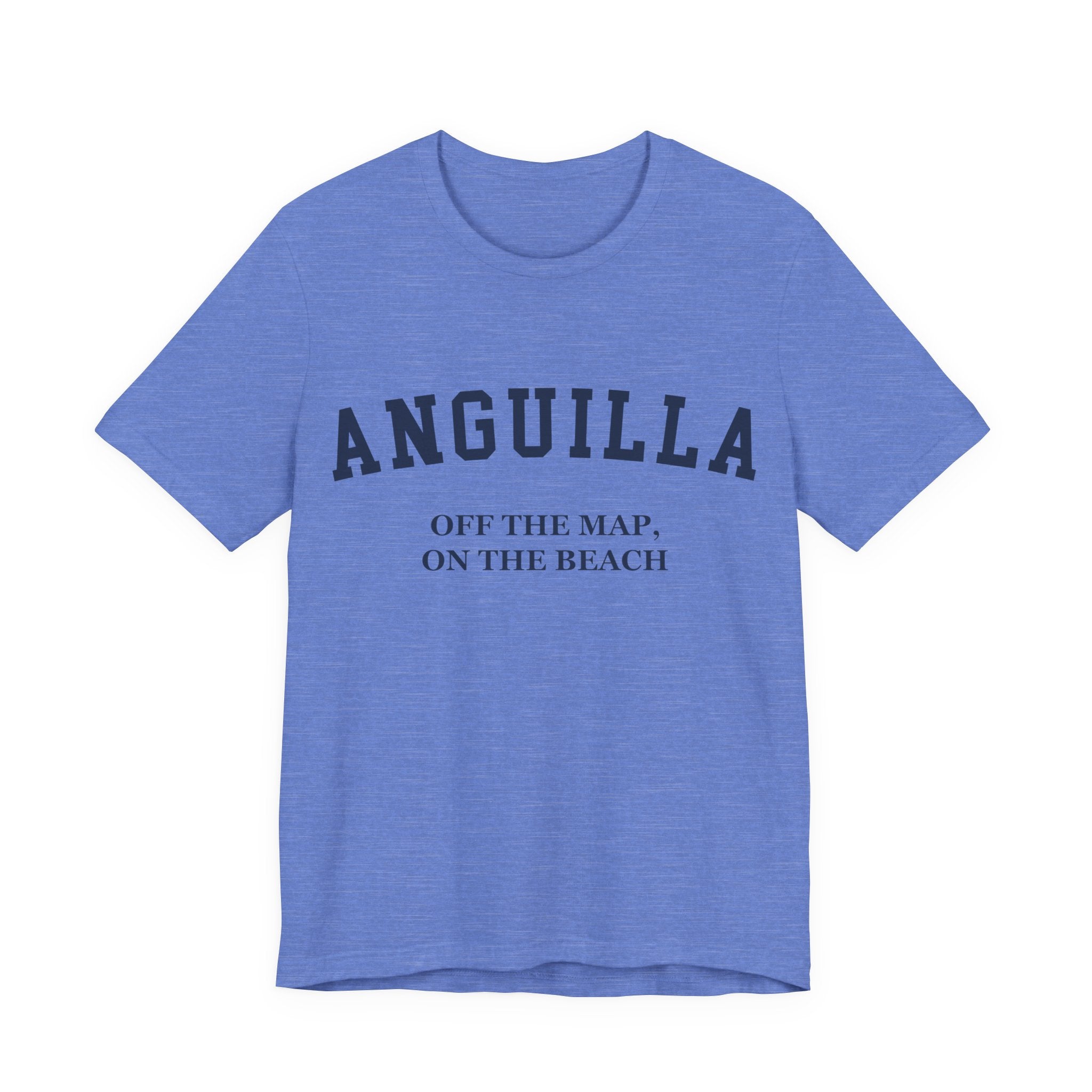 Anguilla Collegiate — 100% Cotton Premium Unisex T-Shirt | BY CHARLES