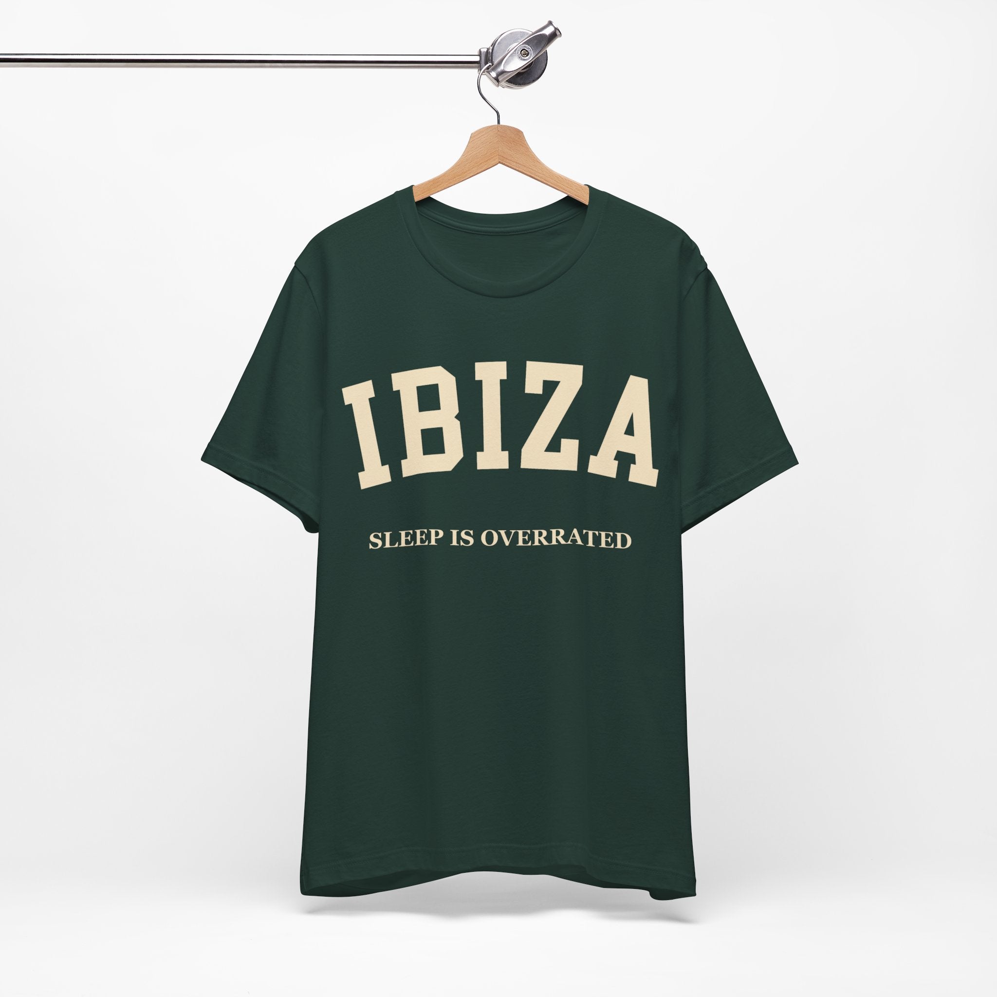 Ibiza Collegiate — 100% Cotton Premium Unisex T-Shirt | BY CHARLES