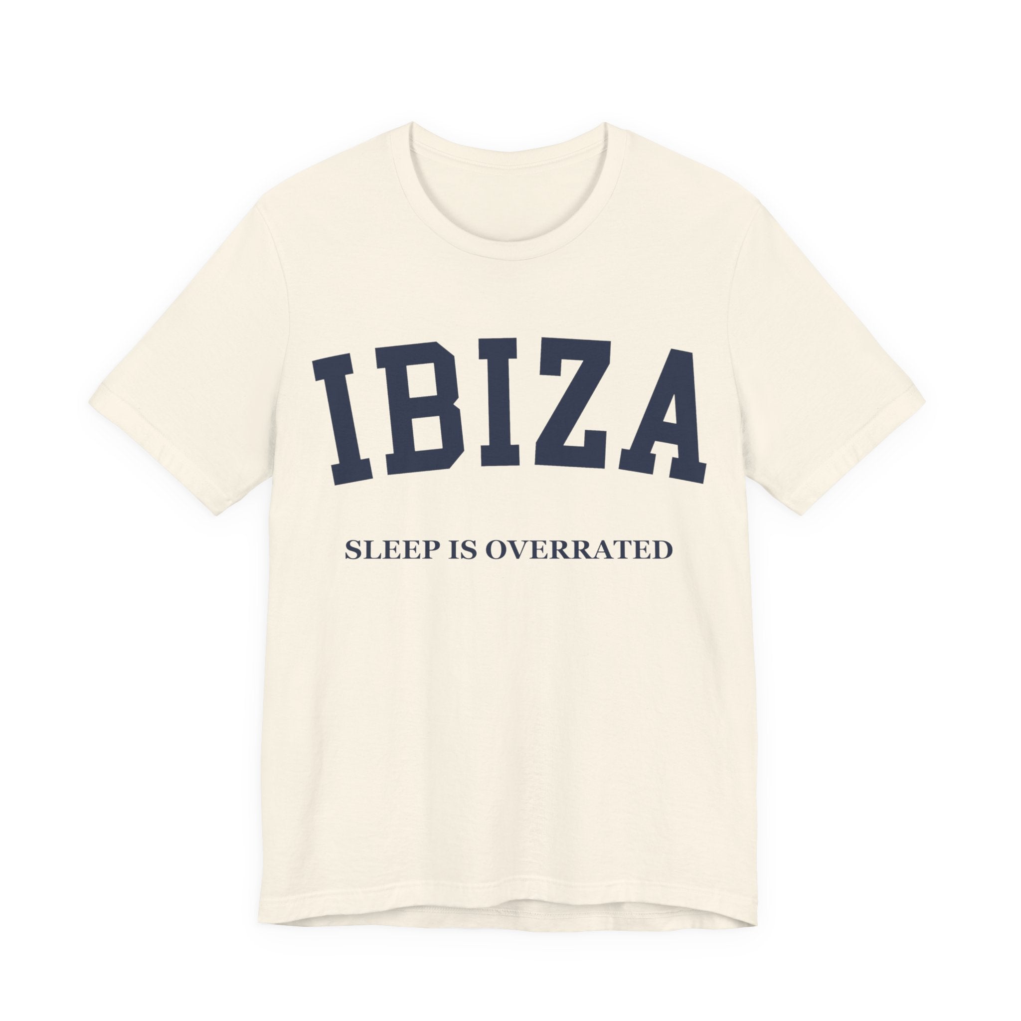 Ibiza Collegiate — 100% Cotton Premium Unisex T-Shirt | BY CHARLES