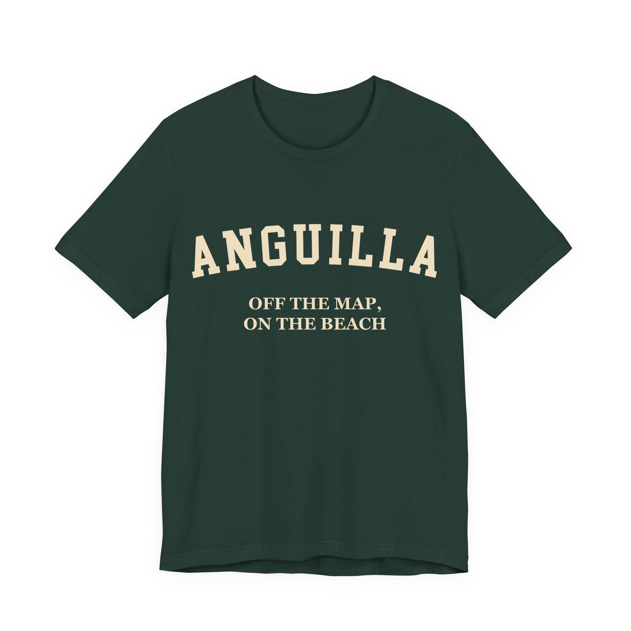 Anguilla Collegiate — 100% Cotton Premium Unisex T-Shirt | BY CHARLES