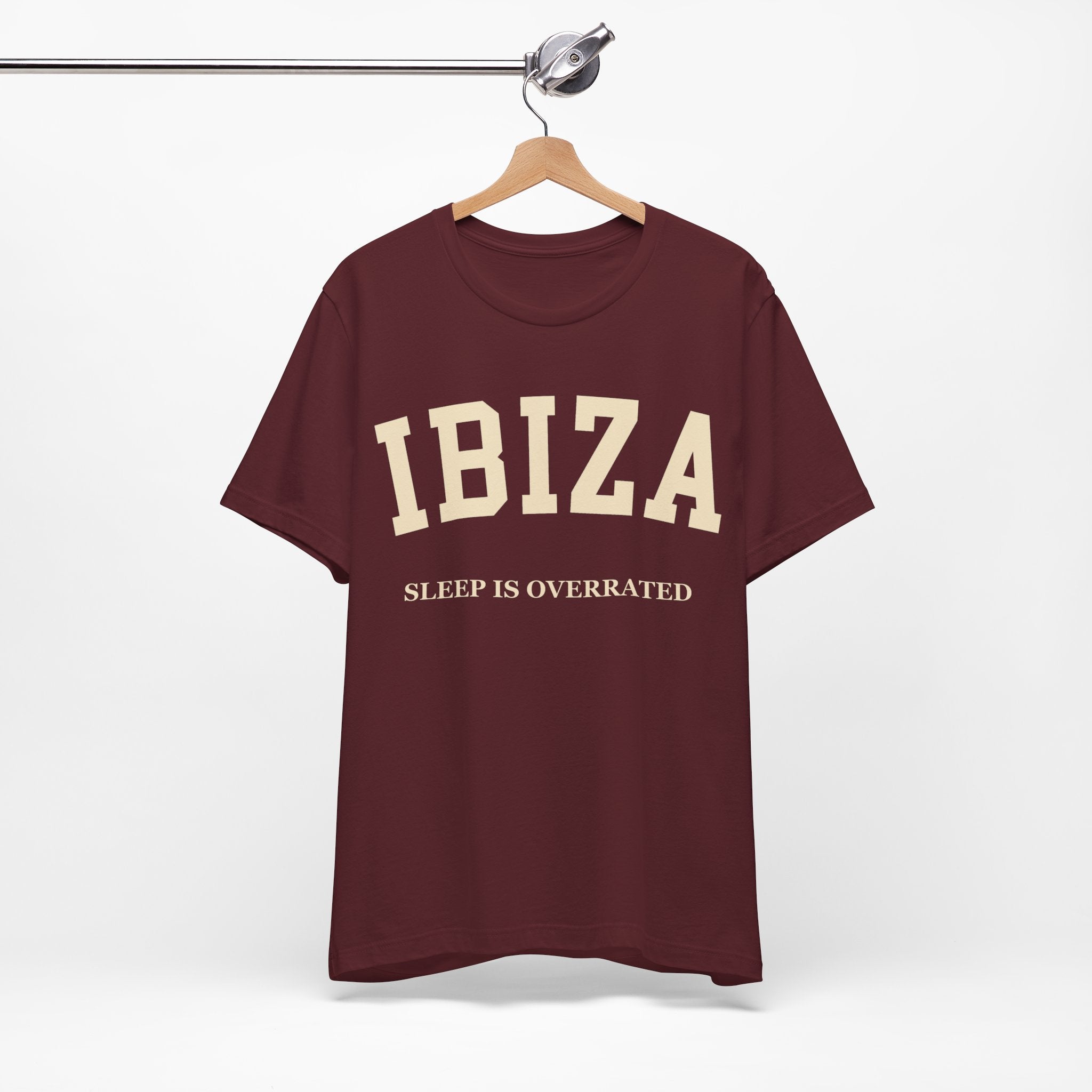 Ibiza Collegiate — 100% Cotton Premium Unisex T-Shirt | BY CHARLES