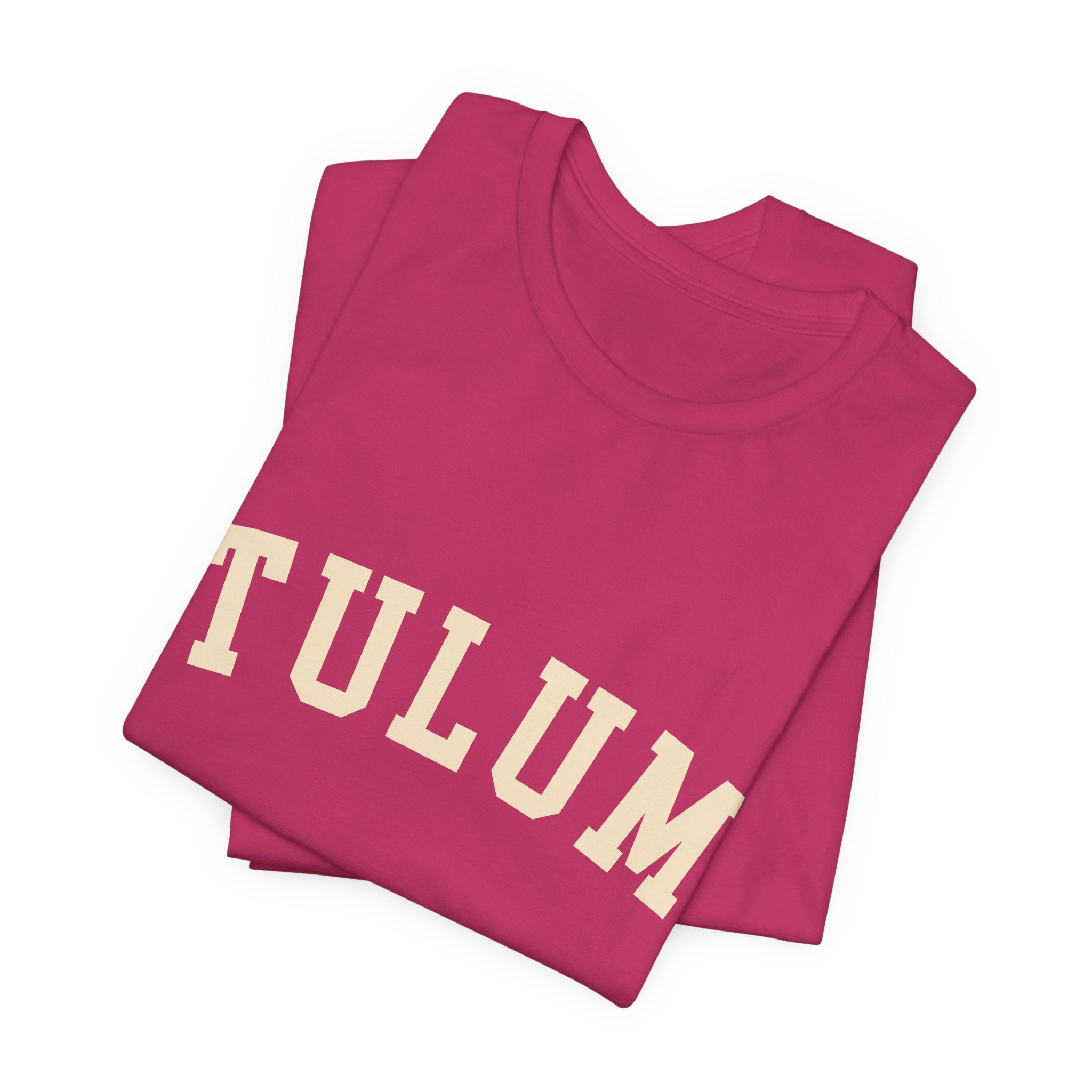 BY CHARLES | Tulum Collegiate Series — Premium Unisex Tee