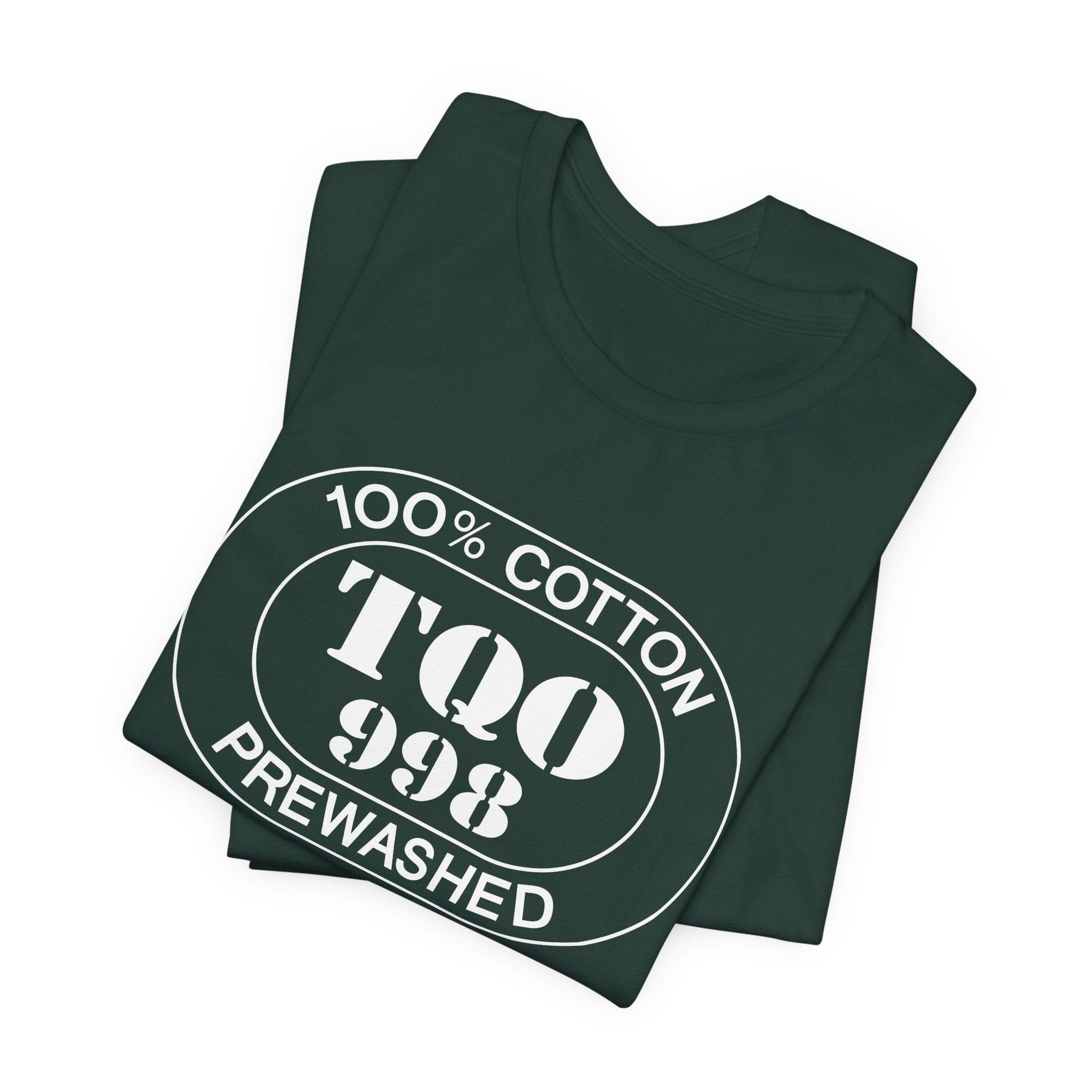 Tulum Airport Oval tee in forest, alternate view