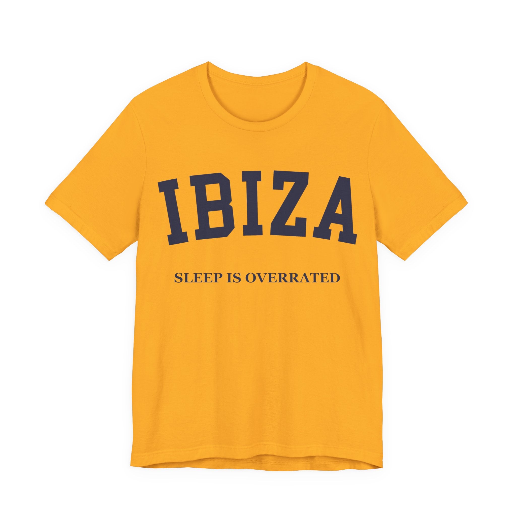 Ibiza Collegiate — 100% Cotton Premium Unisex T-Shirt | BY CHARLES