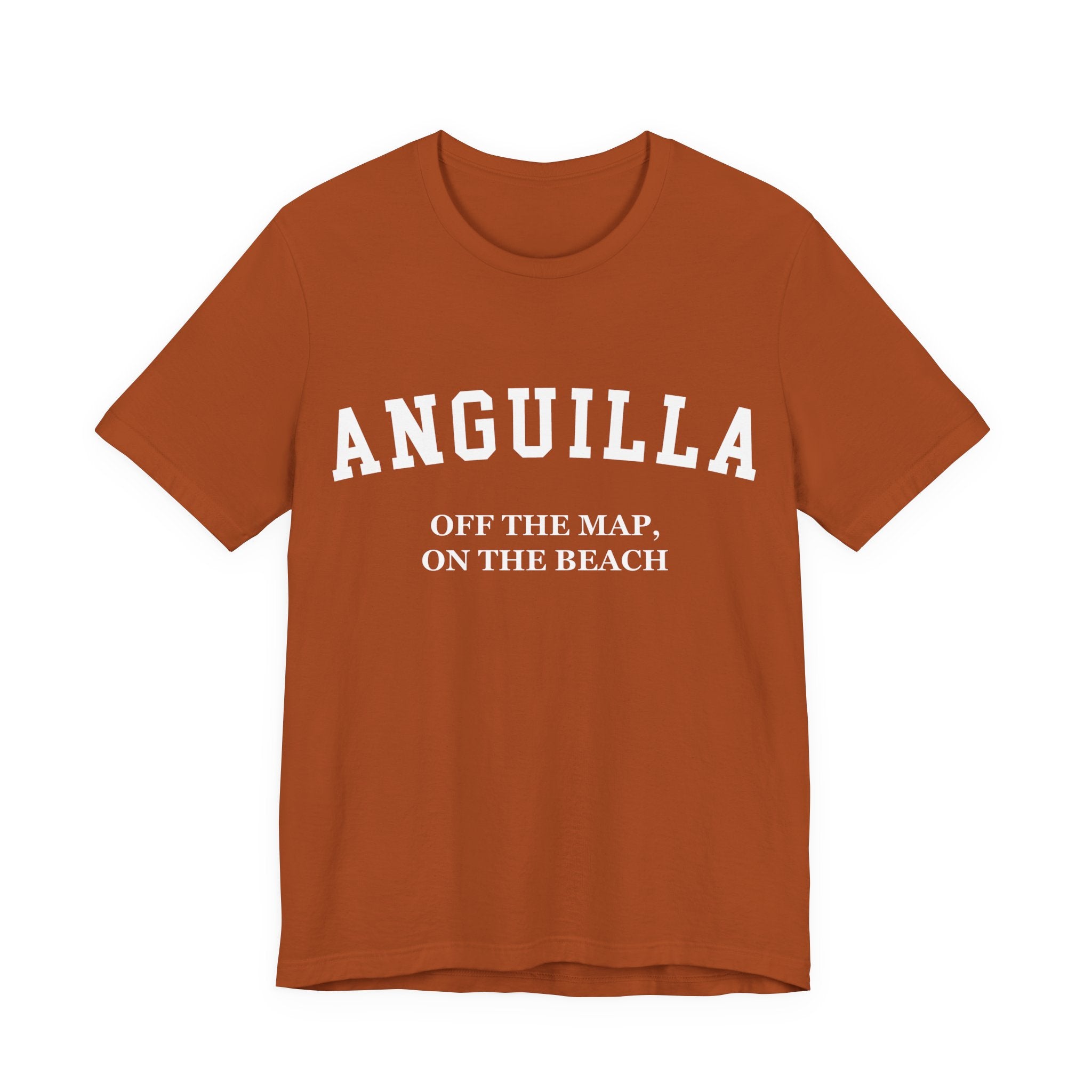 Anguilla Collegiate — 100% Cotton Premium Unisex T-Shirt | BY CHARLES