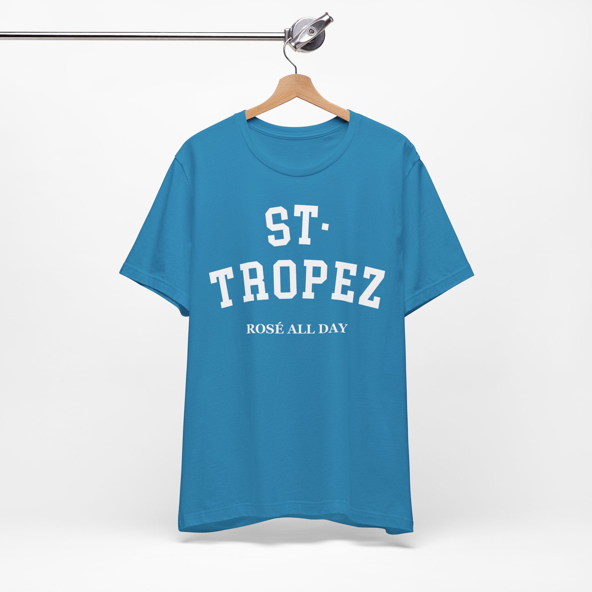 St. Tropez Collegiate — 100% Cotton Premium Unisex T-Shirt | BY CHARLES