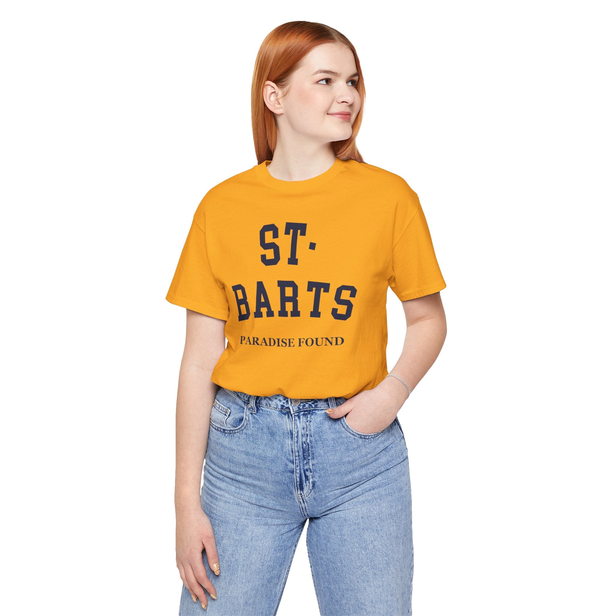 St. Barts Collegiate — 100% Cotton Premium Unisex T-Shirt | BY CHARLES